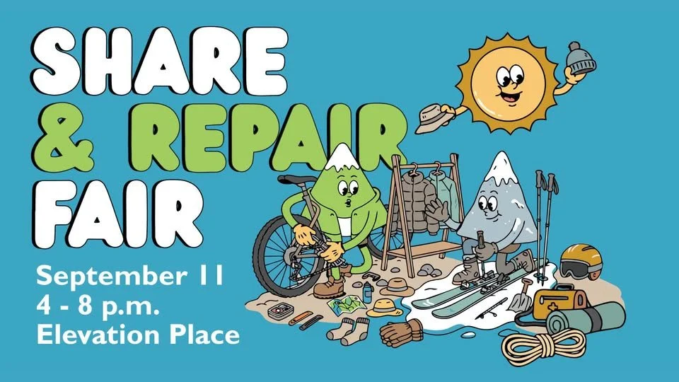 EXTERNAL EVENT: Share and Repair Fair (Town of Canmore) 