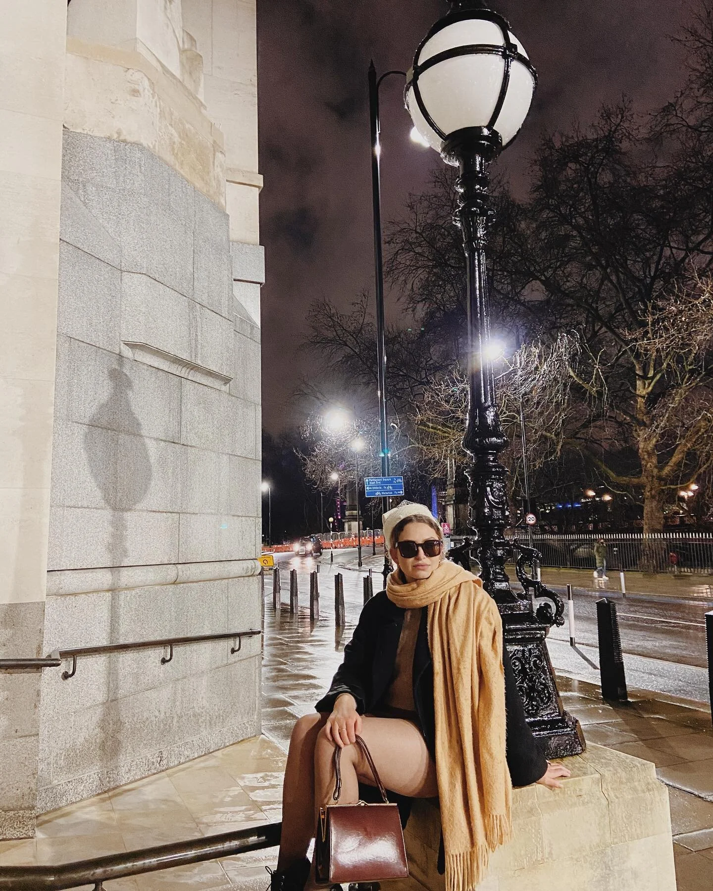 it&rsquo;s literally frozen outside but looks were in need of being served 💁🏼&zwj;♀️ this is for my latest campaign: bring back the pill box hat. inspirations include princess di, melania trump and JACKIE O babes