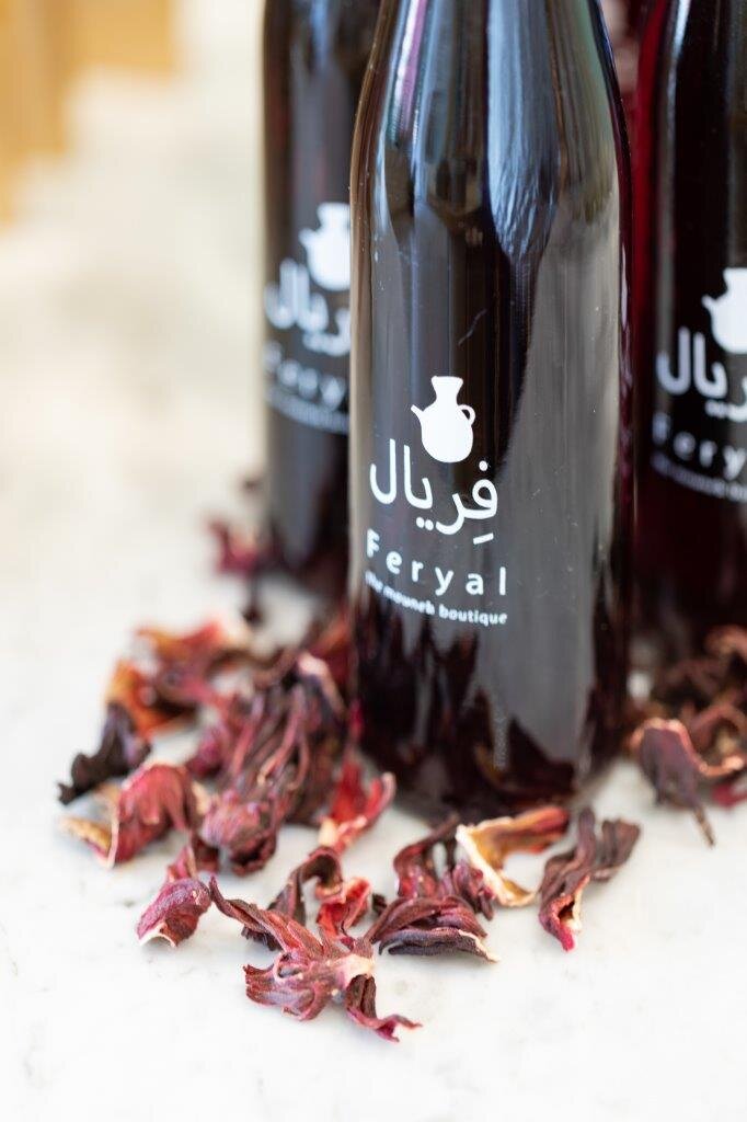 Rosewater syrup - Lebanon - Feryal the mouneh boutique.jpg