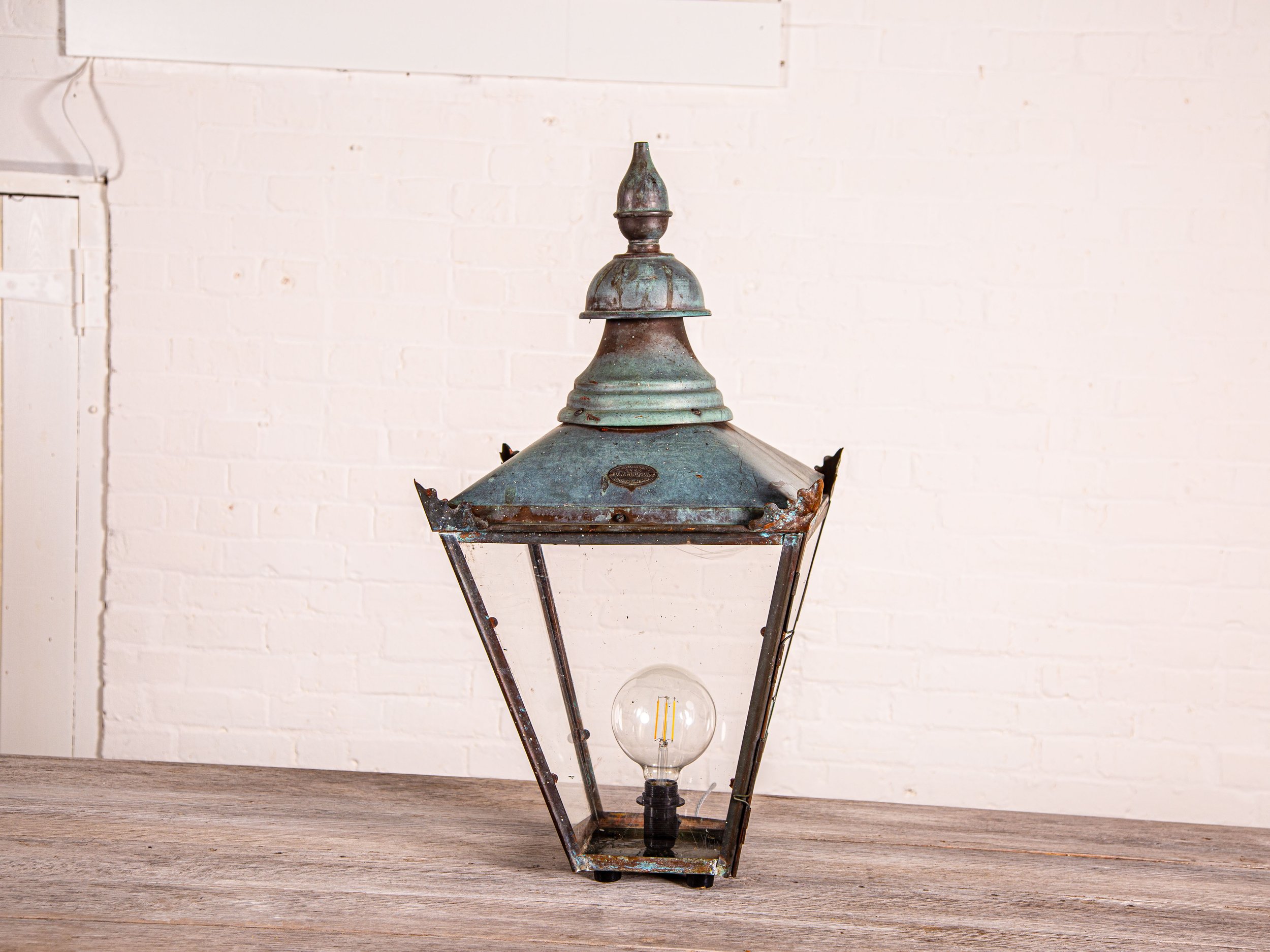 Verdigris Lantern – £480