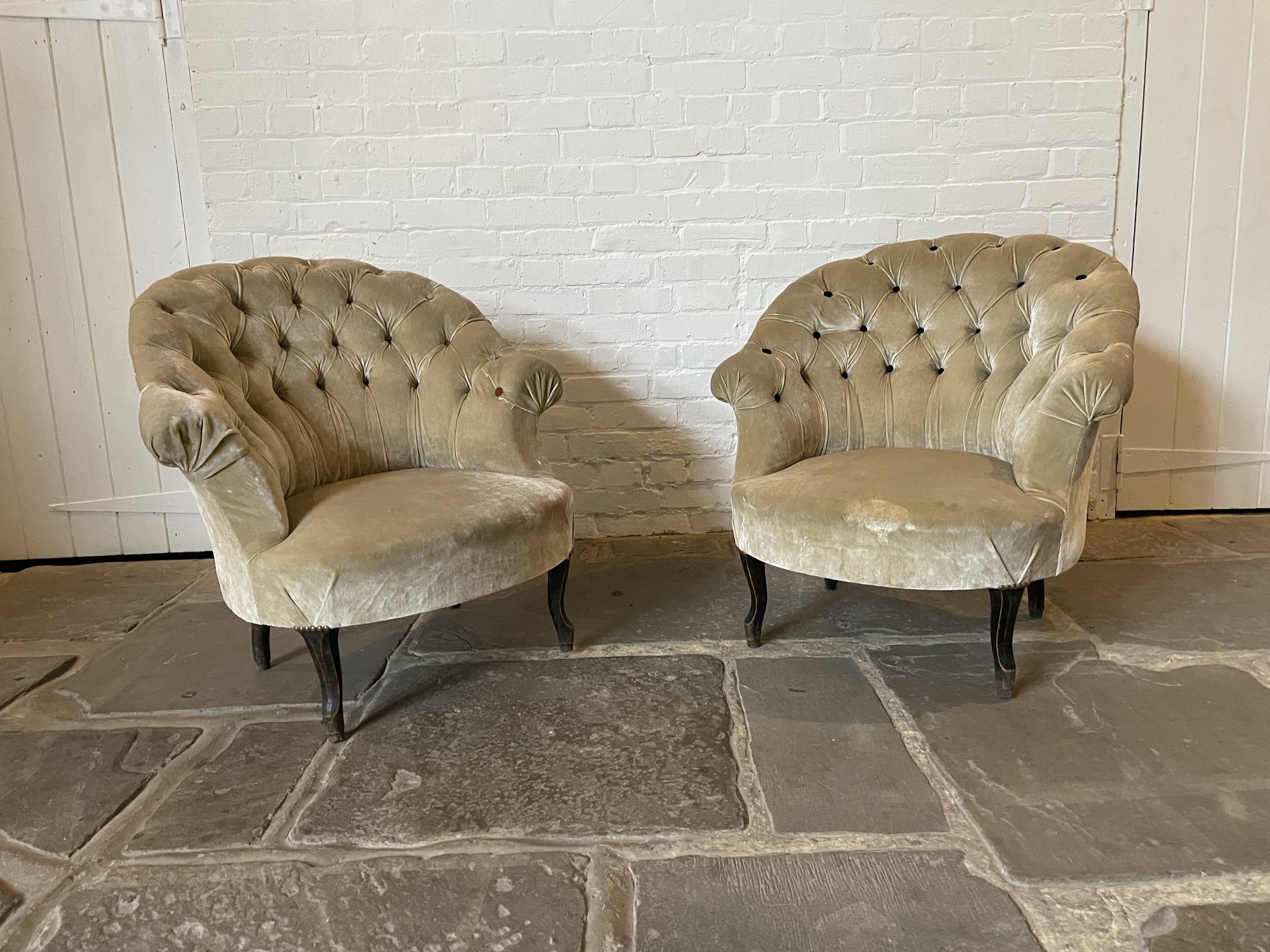 Pair of Napoleon III Chairs - £2,150