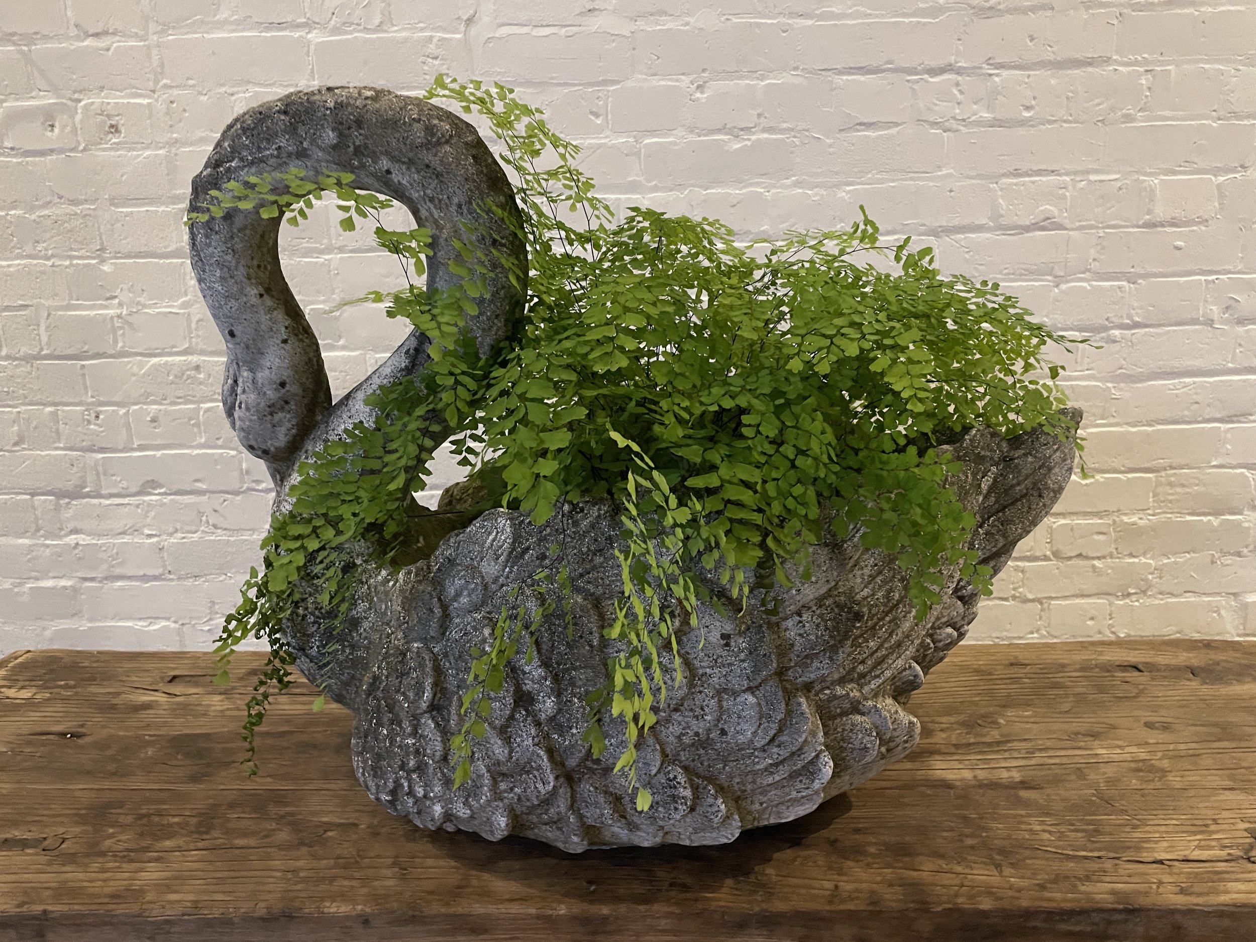 Stone Swan Planter - £1,350