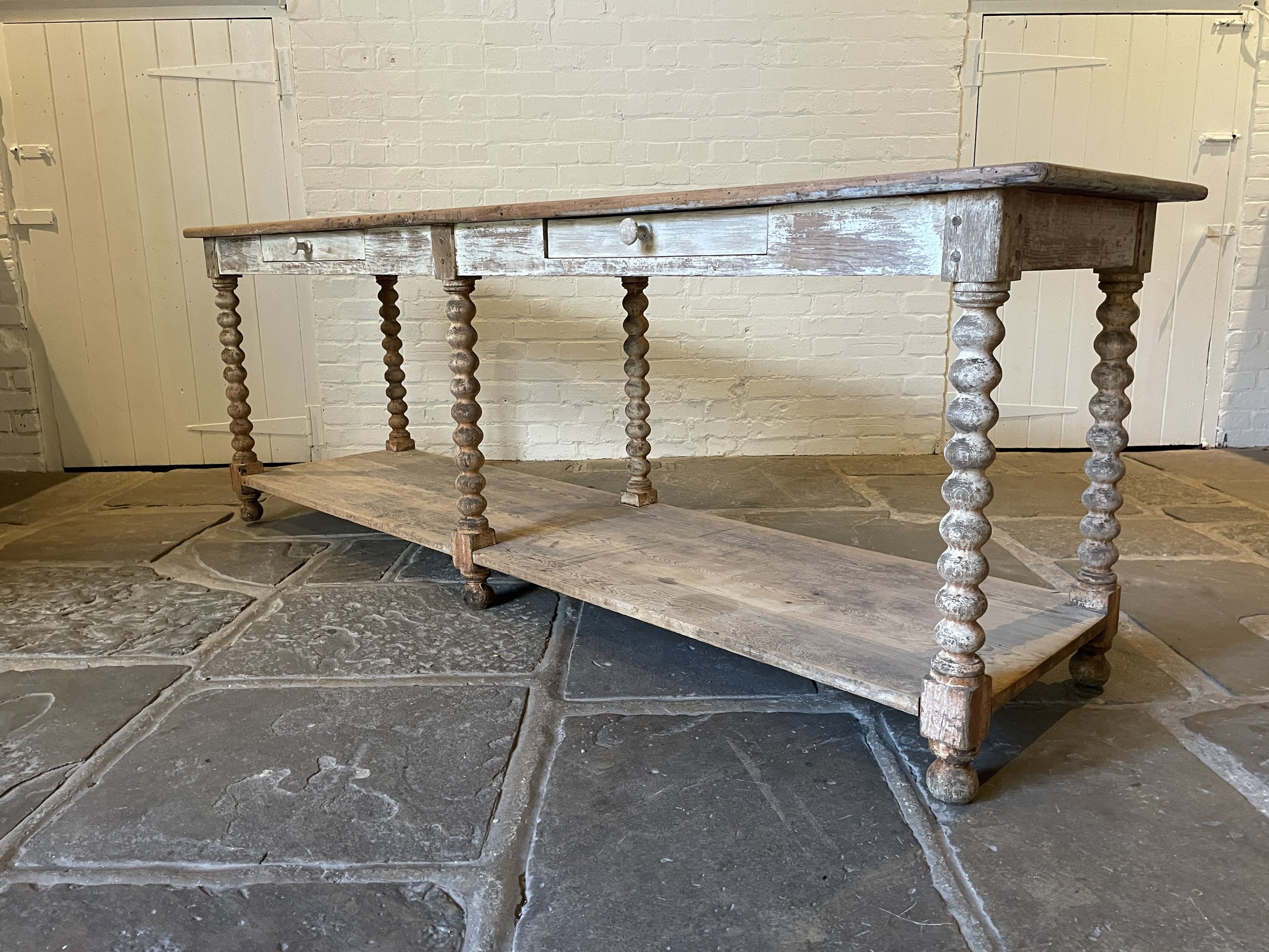 Oak Draper's Table French - £2,995