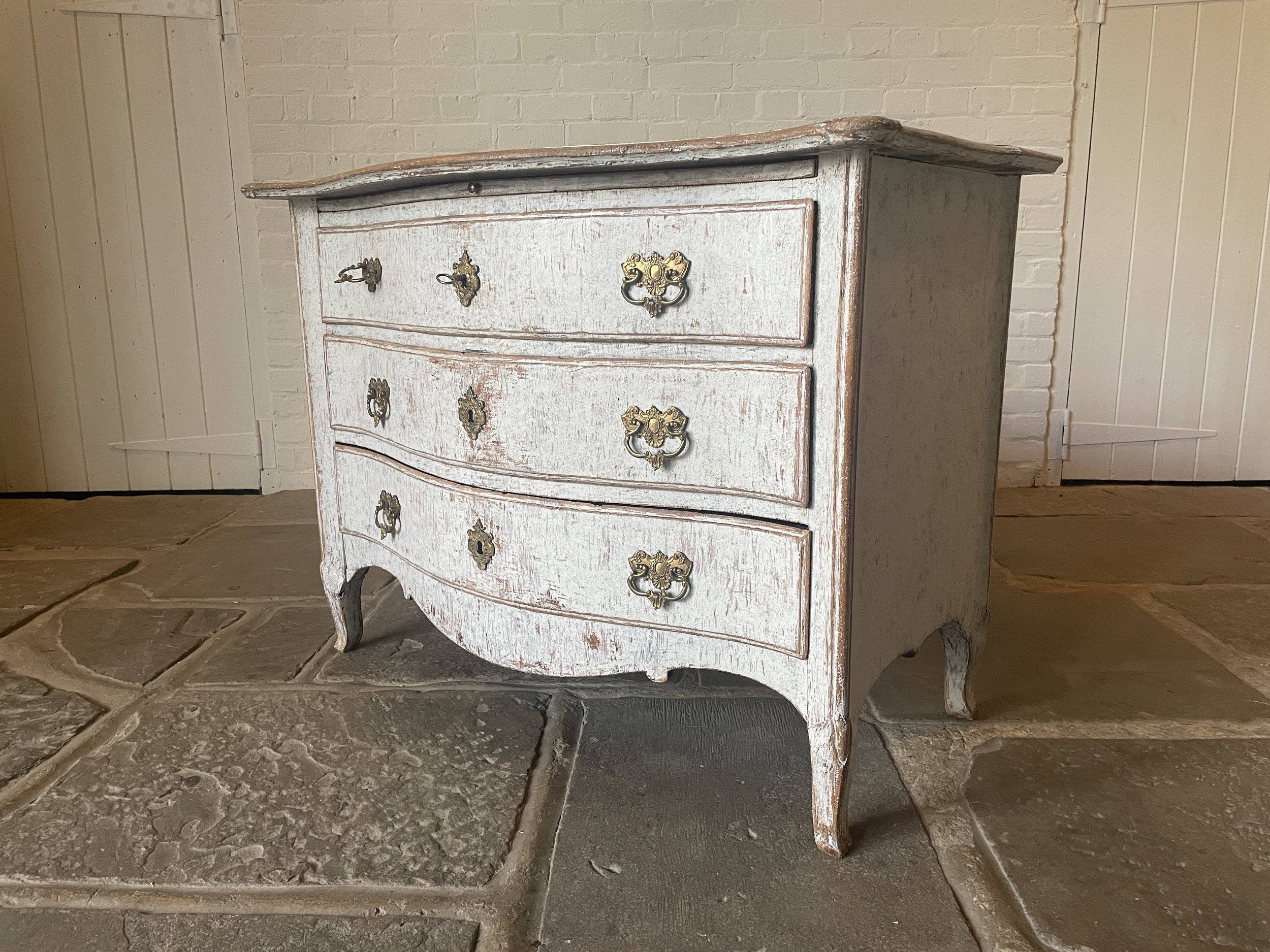 Swedish Curve Fronted Commode - £3,400
