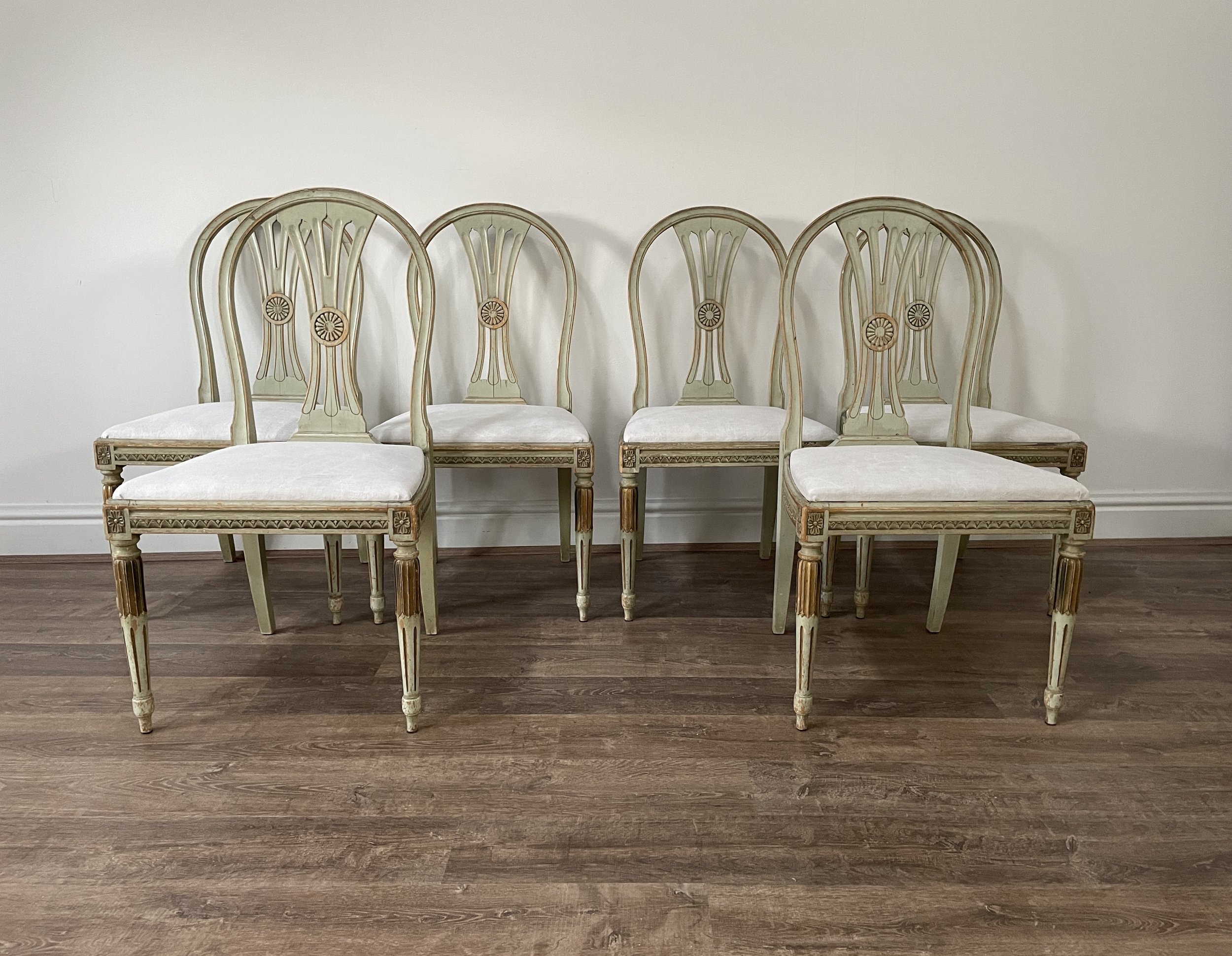 Swedish Dining Chairs - £2,200