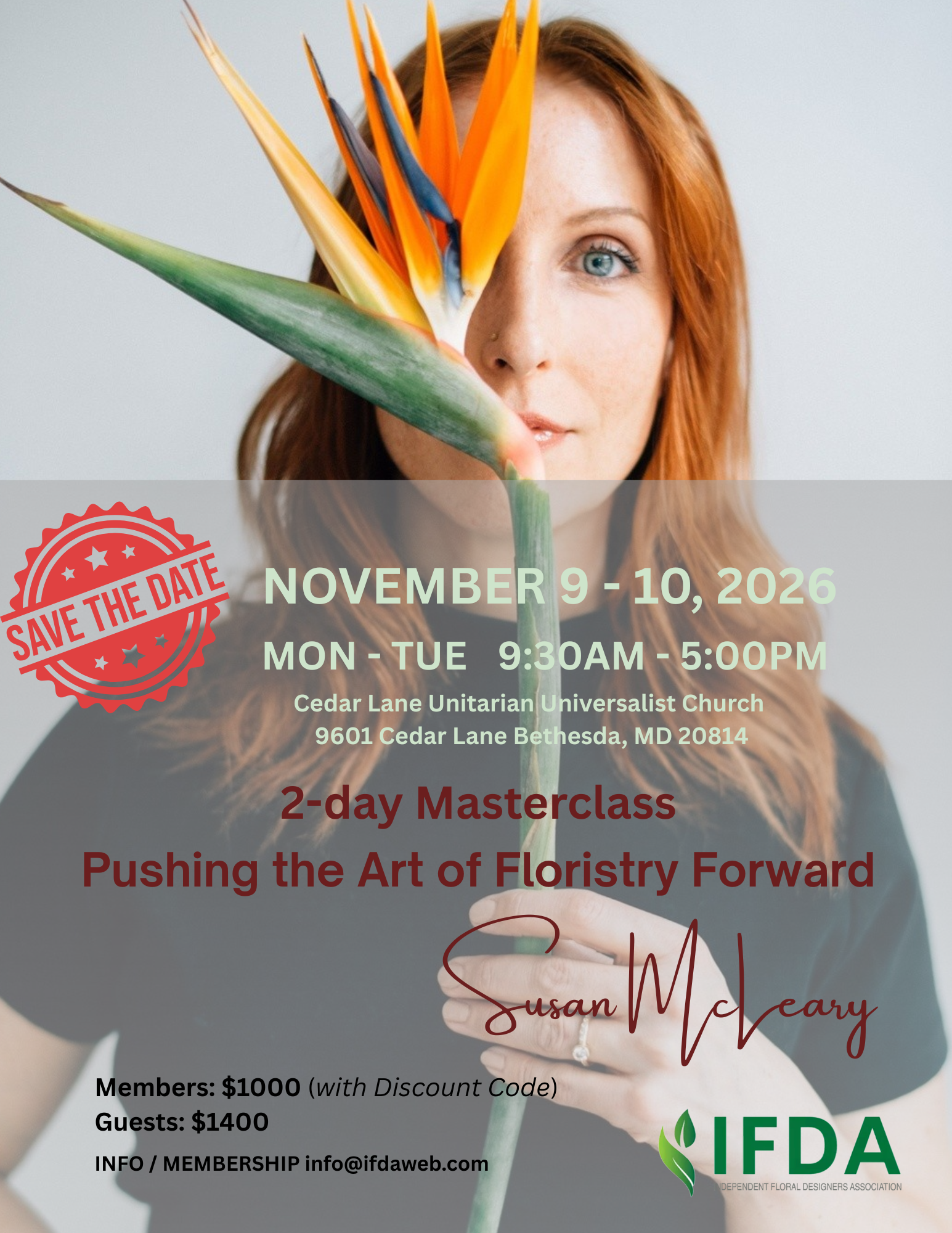 Pushing the Art of Floristry Forward - Sue McLeary IMF
