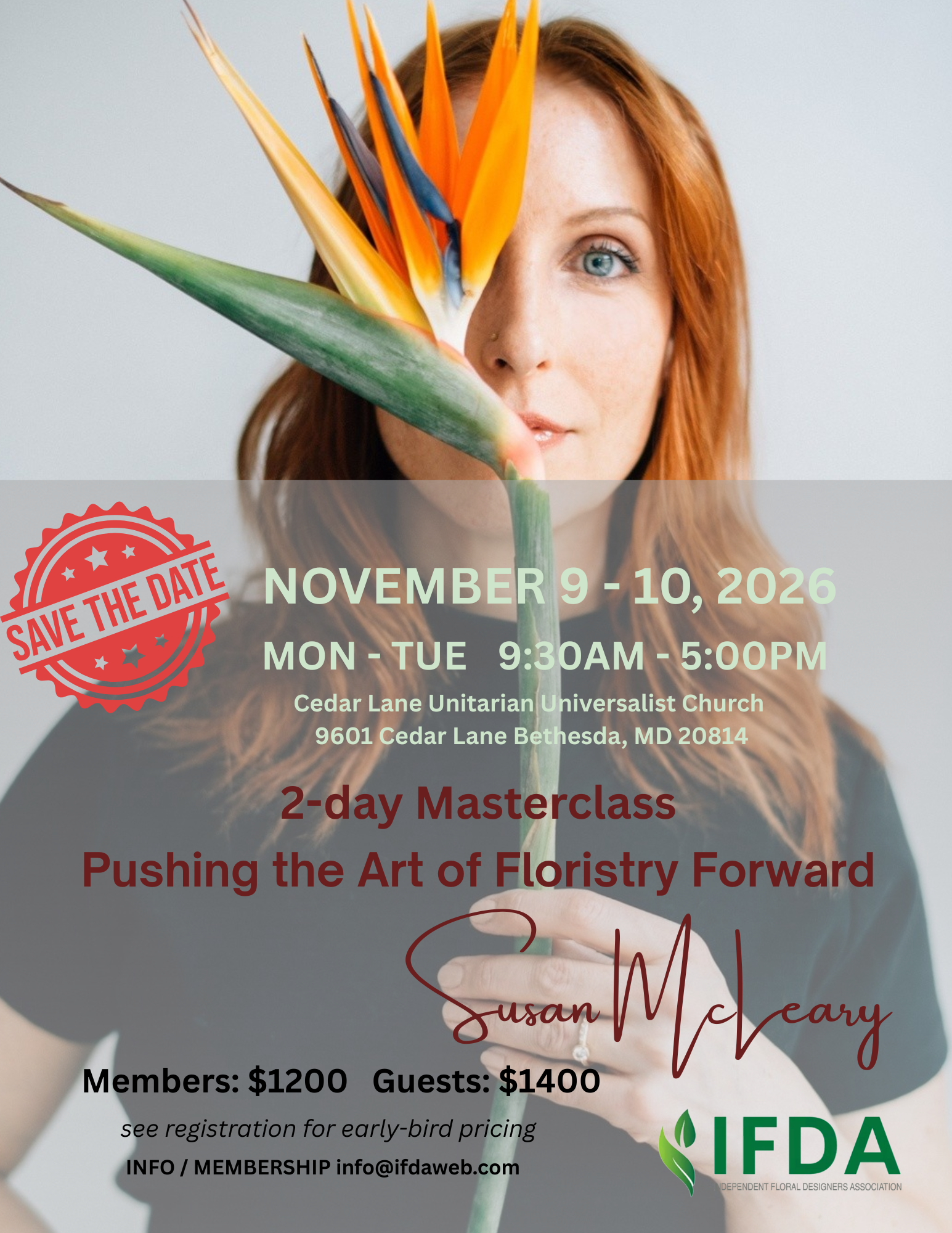 Pushing the Art of Floristry Forward - Sue McLeary IMF