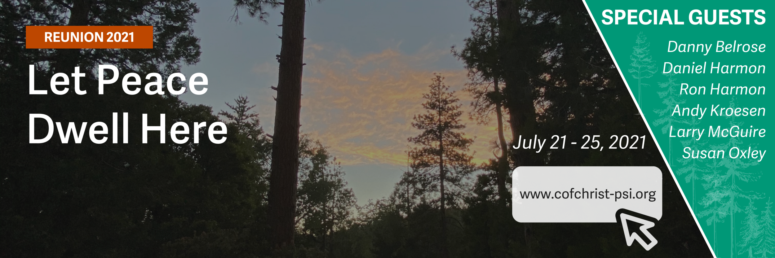 PSI Family Reunion 2021: Let Peace Dwell Here