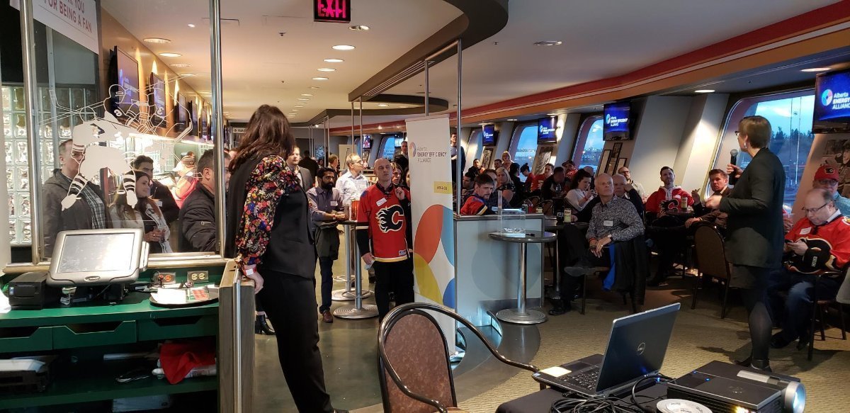 October 25, 2018 | Monica Curtis, EEA | AEEA Networking Event with the Calgary Flames