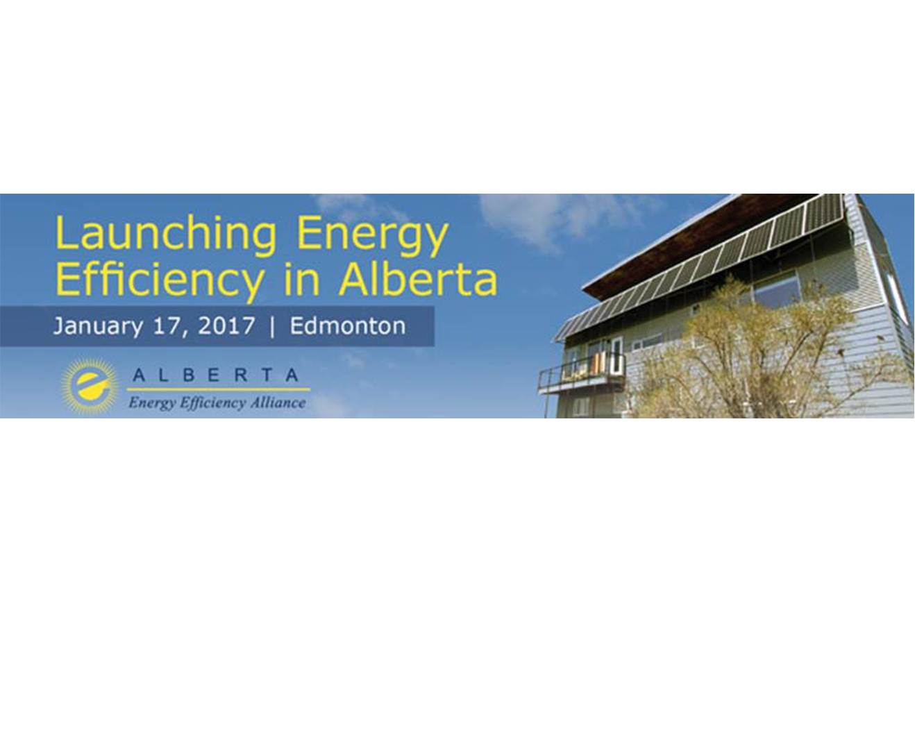 Launching Energy Efficiency in Alberta