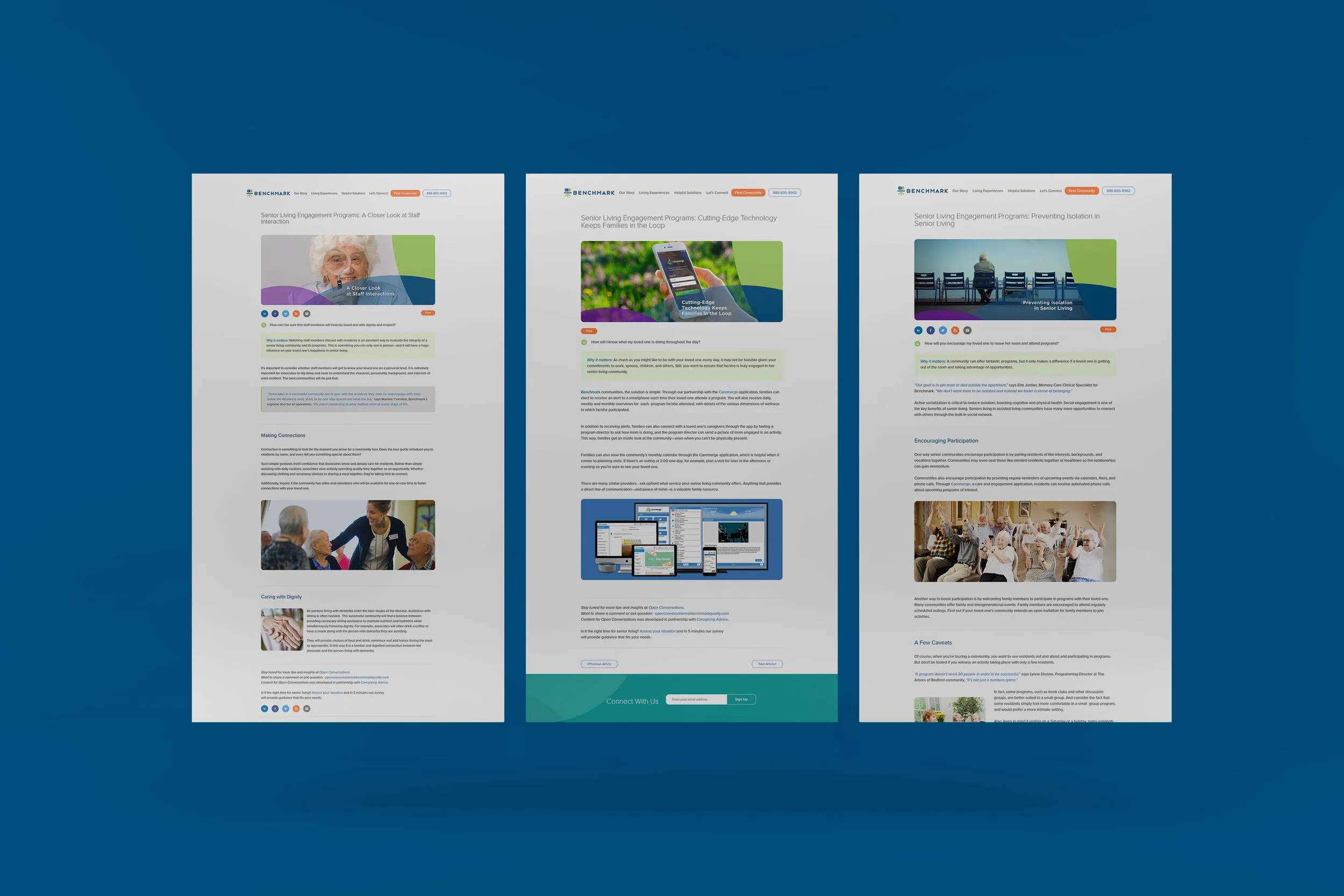 Concepting the blog pages inside Sketch