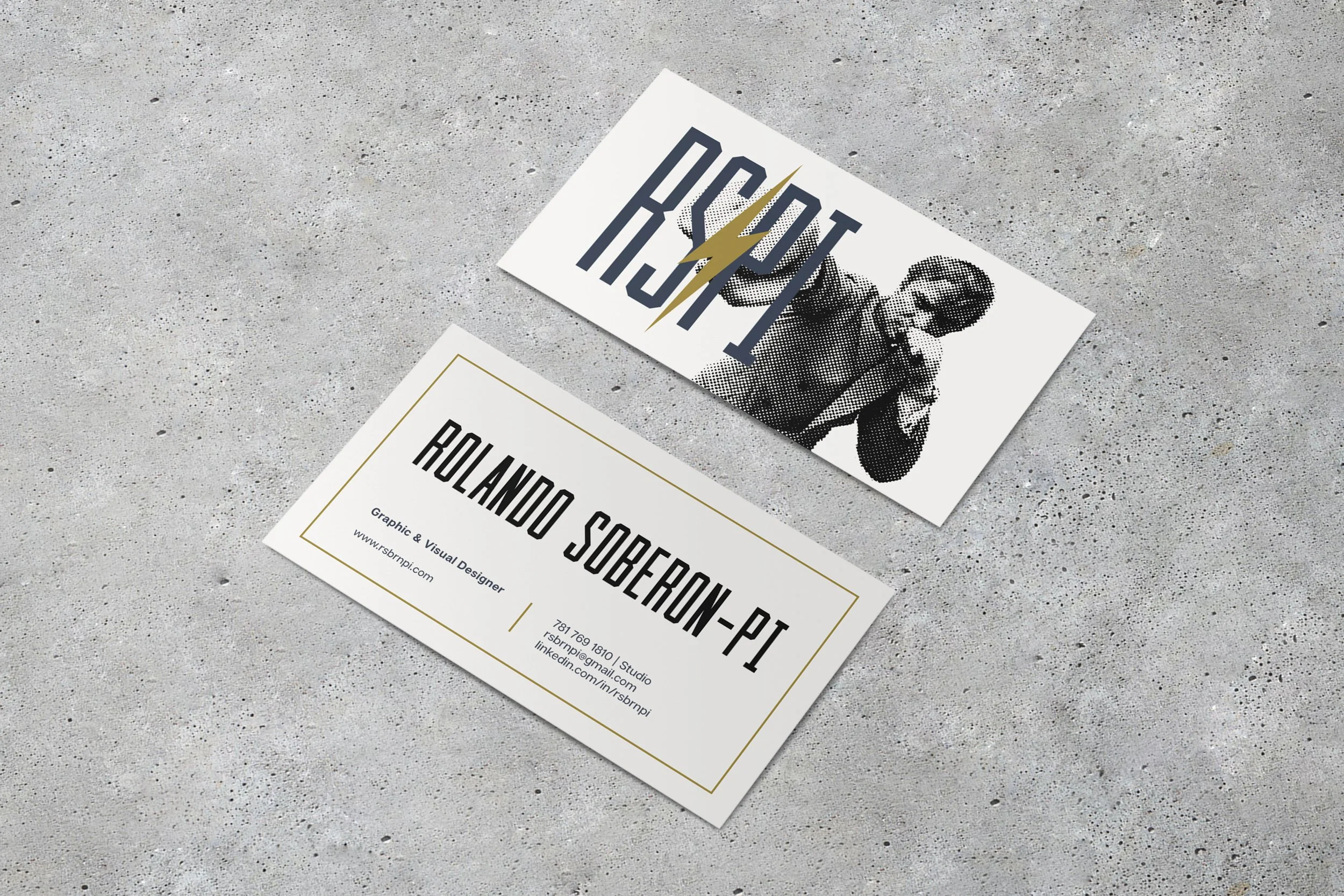 RSPI Business card (front and back)