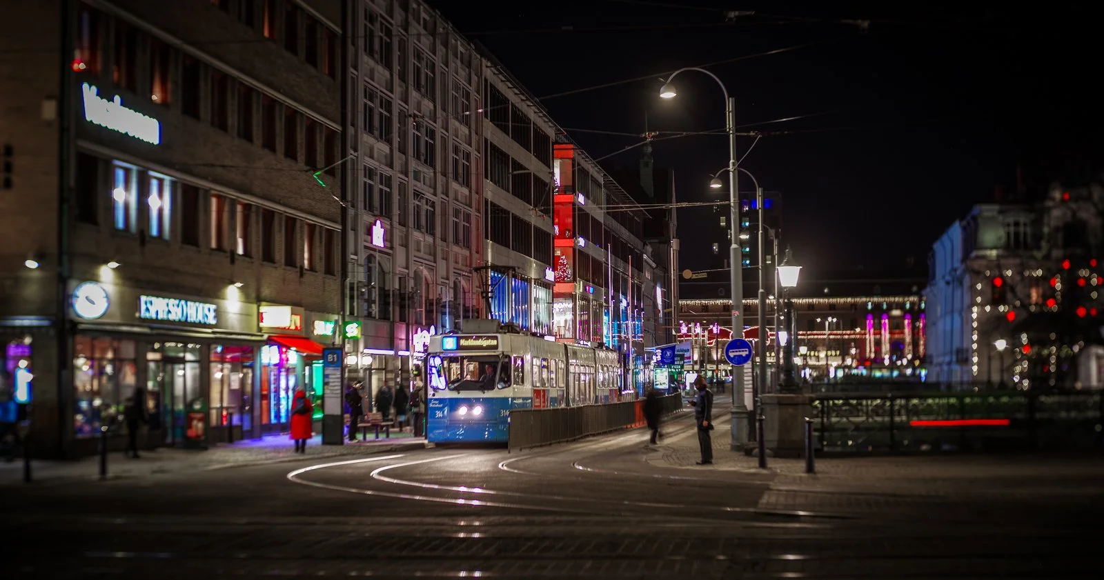  Göteborg 30 december 2025. Bilden är tagen med ett Lensbaby Twist 60 som ger suddiga kanter på bilden. Ska efterlikna ett gammalt objektiv. 