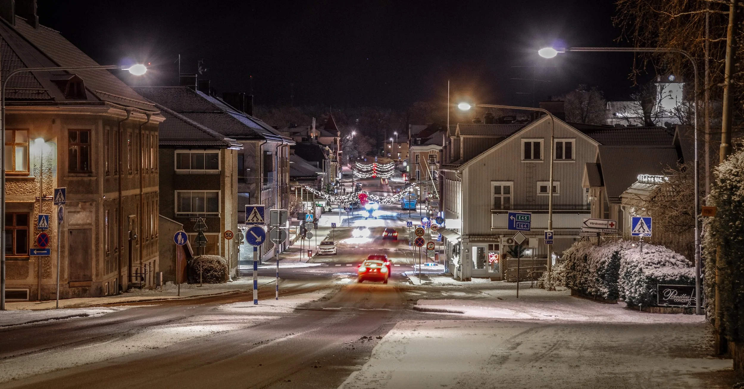  Kungsgatan i Åmål december 2025. 