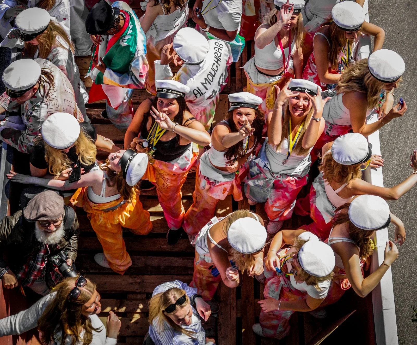  Glada studenter i Åmål 2026. 