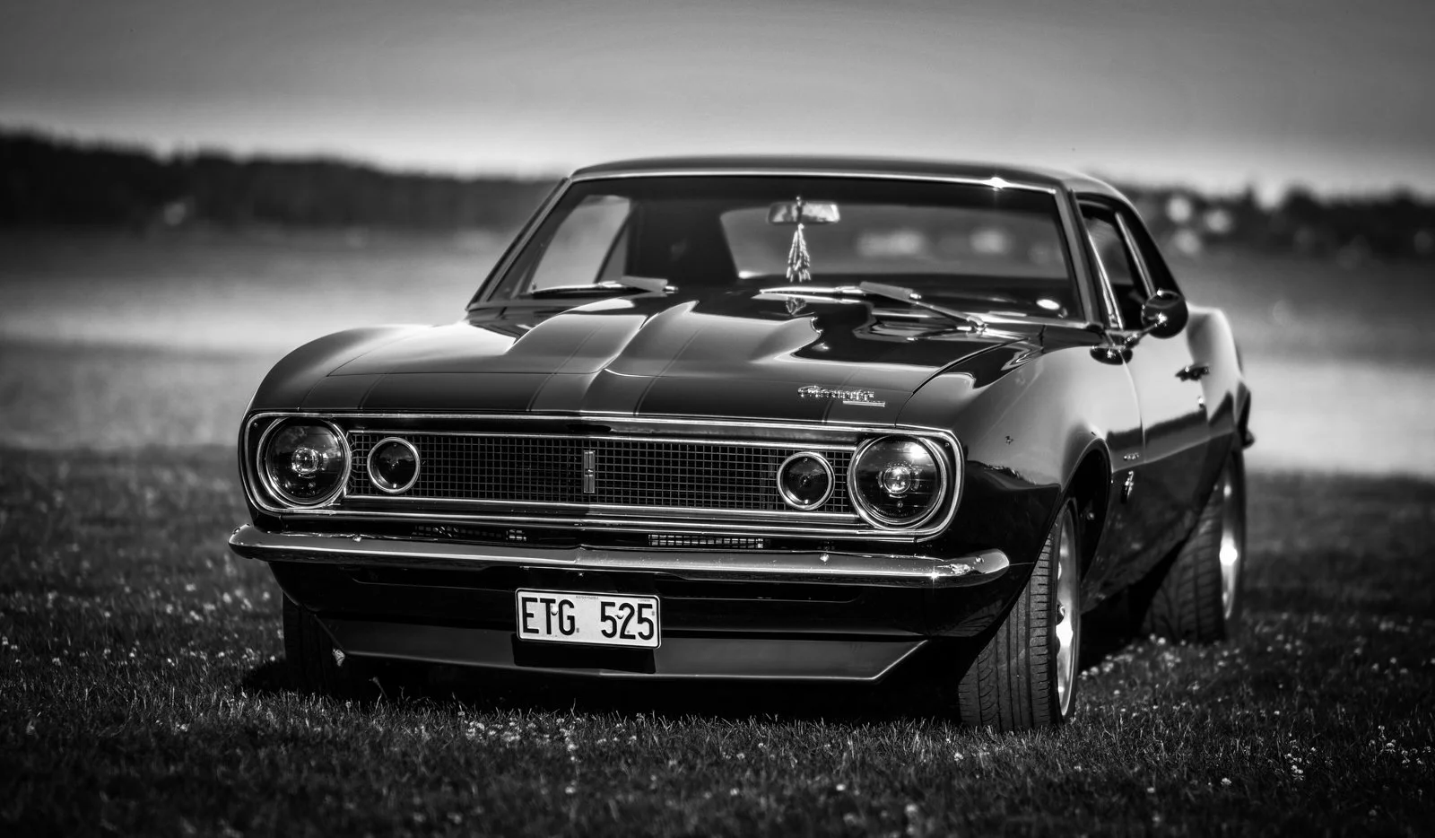  En Chevrolet Camaro Coupe årsmodell 1967. 