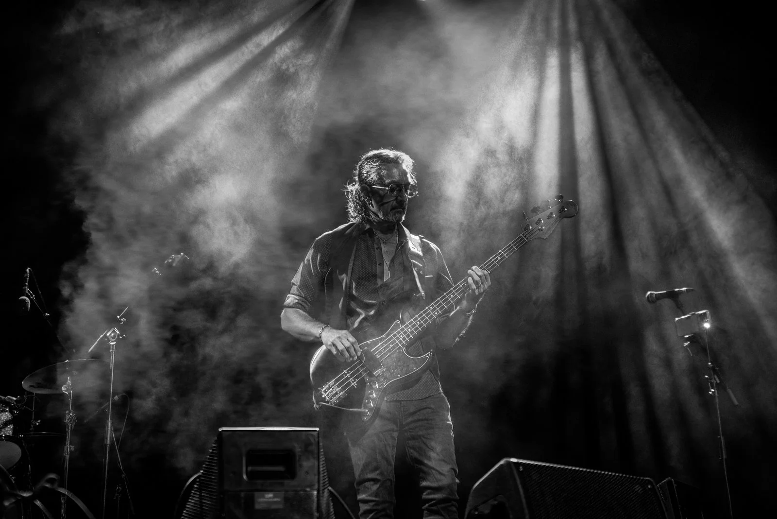  Dana Fuchs basist Kevin Mackall. Åmåls Bluesfest 2026. 