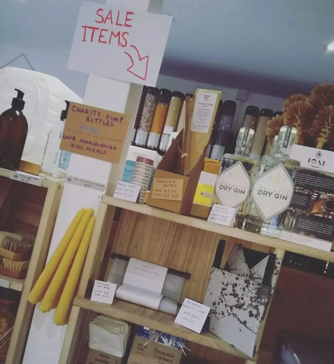 Unusually, we've got a little sale shelf going on! Just a few seasonal things that are left and some items that we won't be restocking 😃

Also have some bargain Tony's Chocolate 🍫

Lovely to see you all this week and thank you for the new year chee