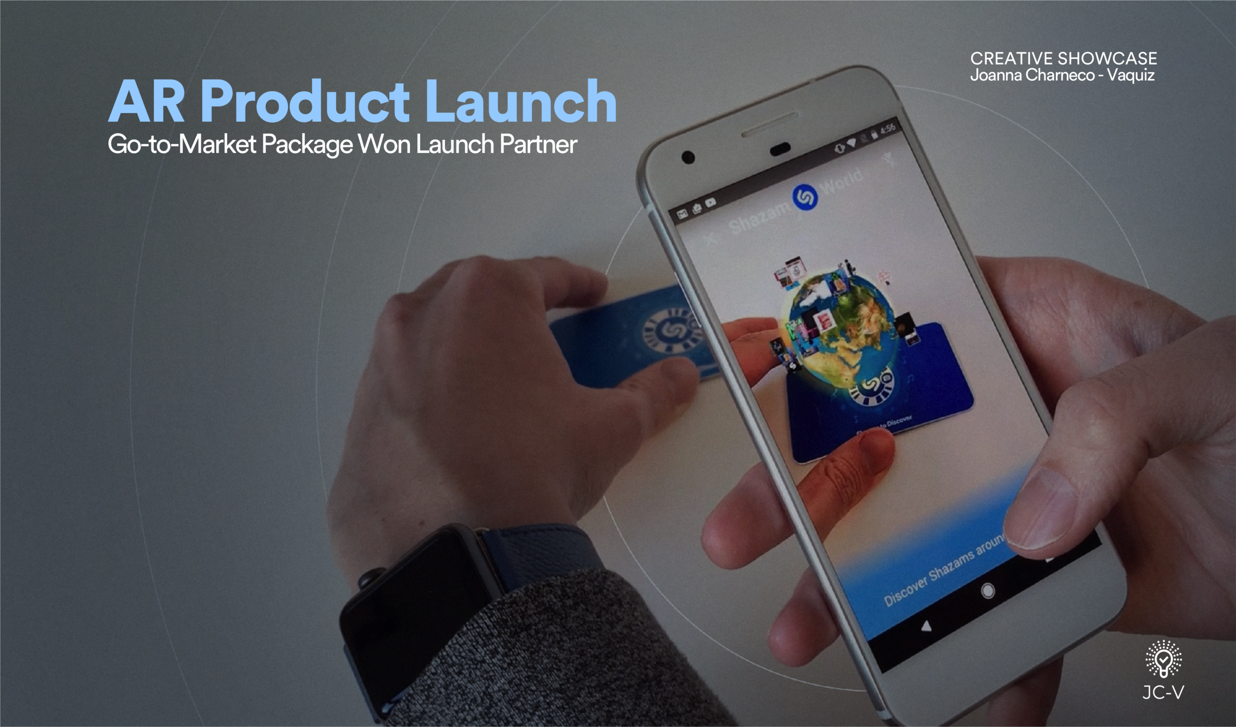 Beta go-to-market launch package was created to debut Shazam's Augmented Reality platform - winning Beam Suntory as the launch partner.