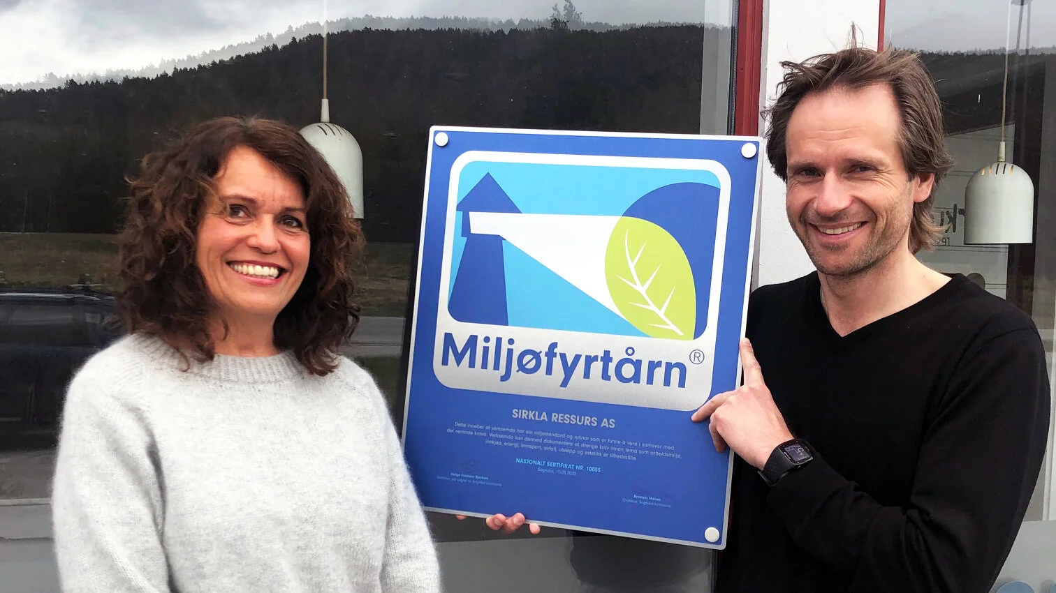 Sirkla Ressurs er sertifisert «Miljøfyrtårn»