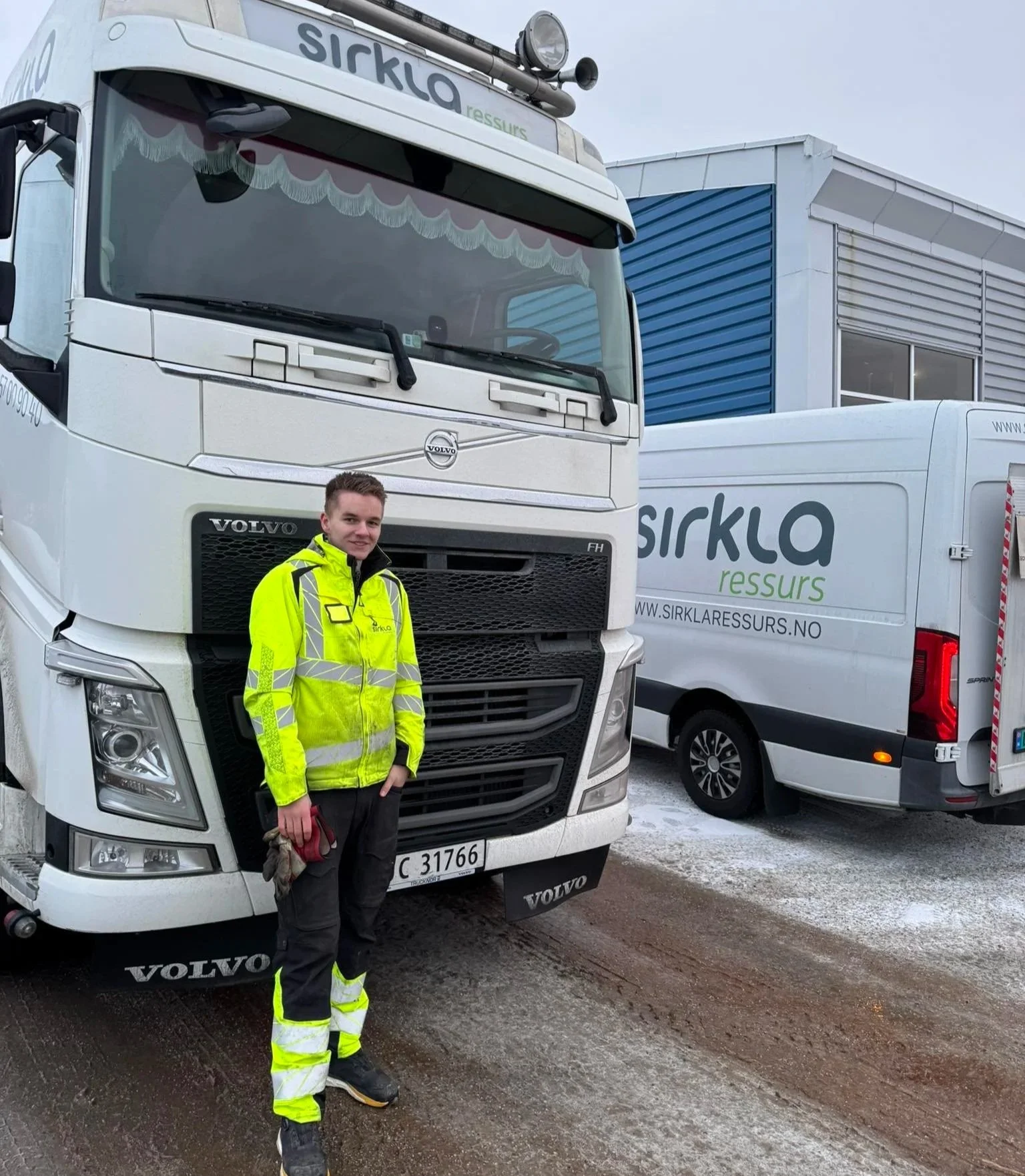 Jakob er vår aller fyrste lærling