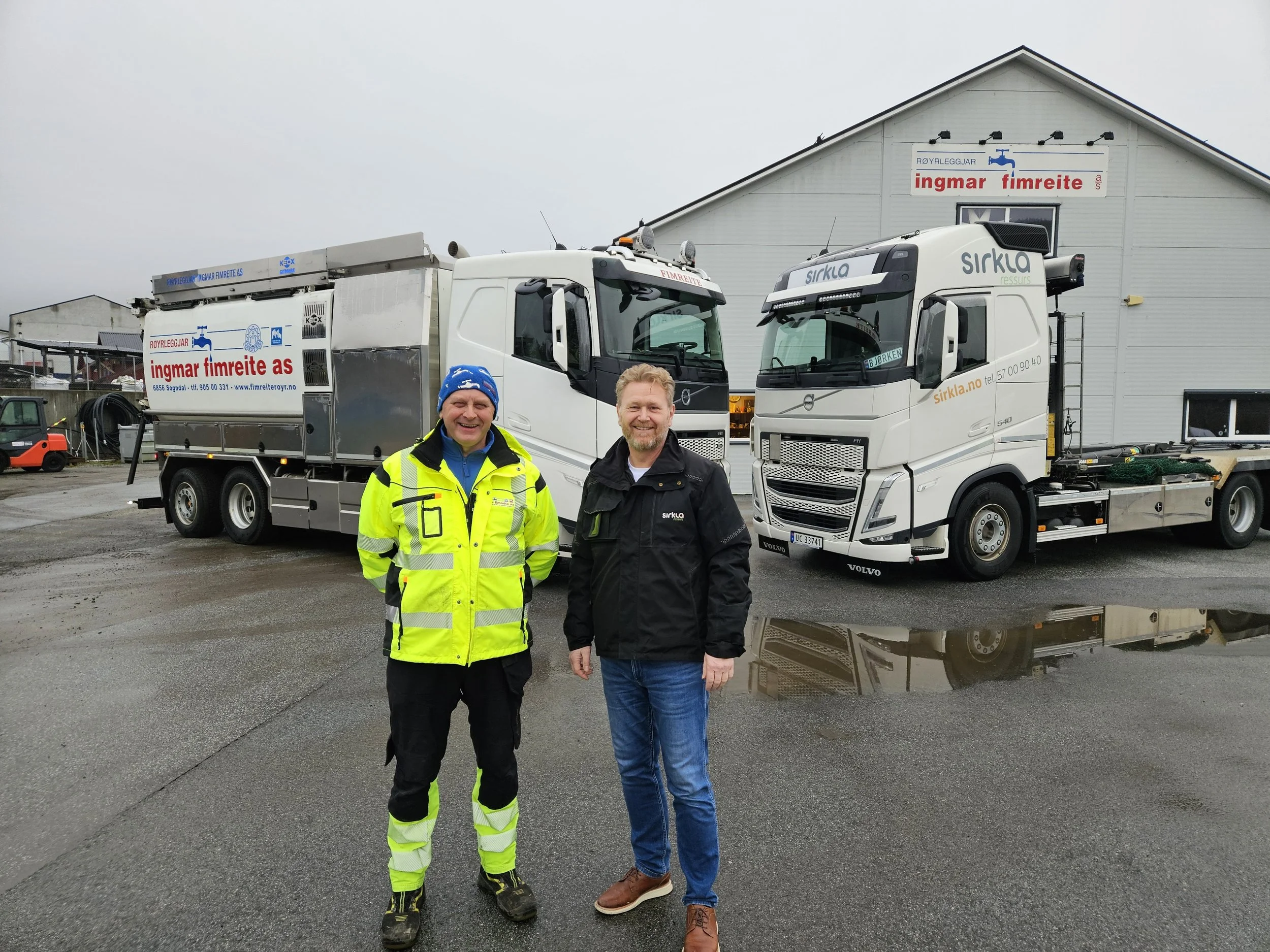 Røyrleggjar Ingmar Fimreite blir ein del av oss i Sirkla