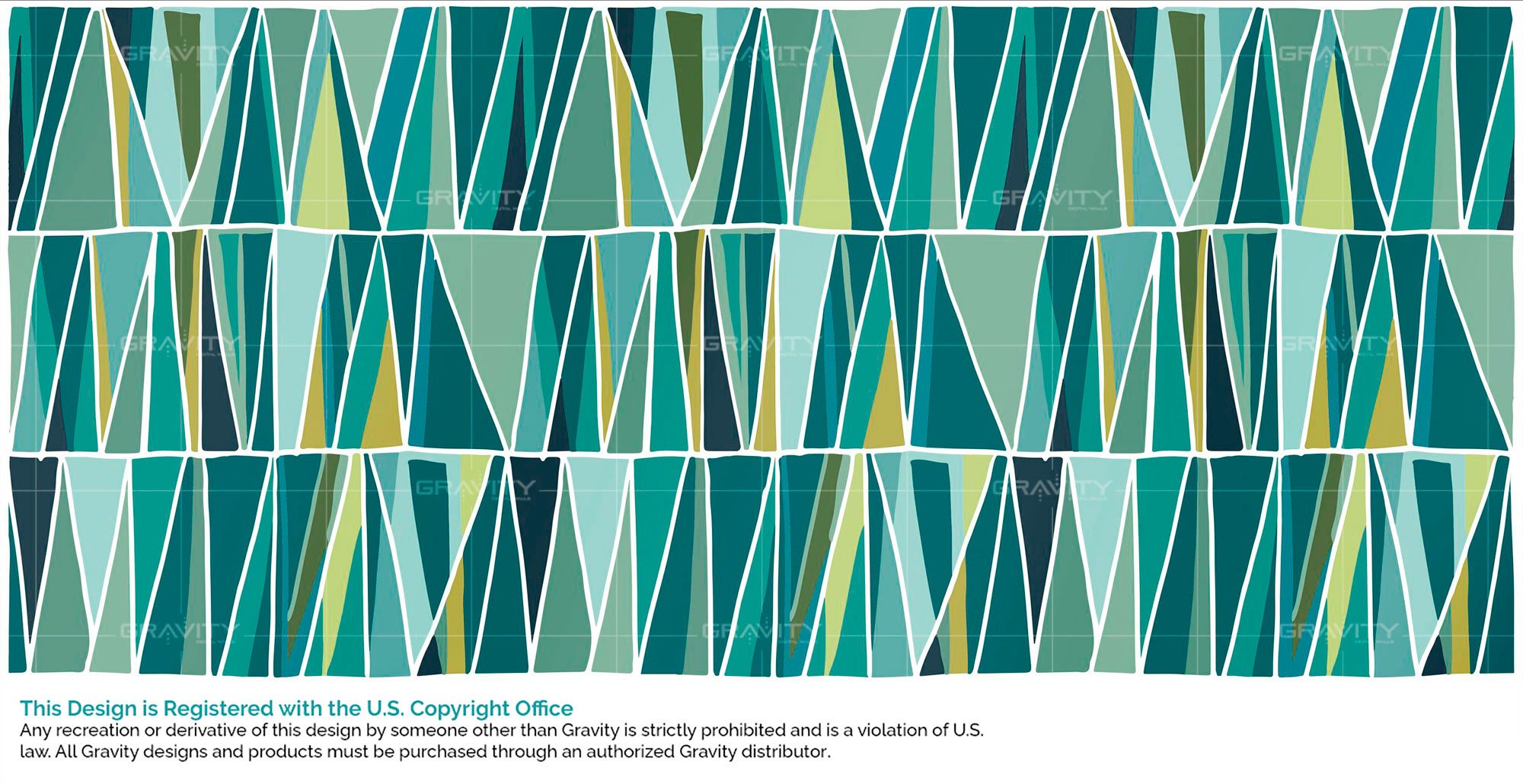G4-01-08 Trilogy • Deep Sea Window Film — Gravity Digital Walls