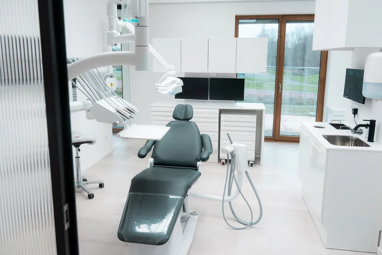 Een blik in tandartspraktijk Orthodentes