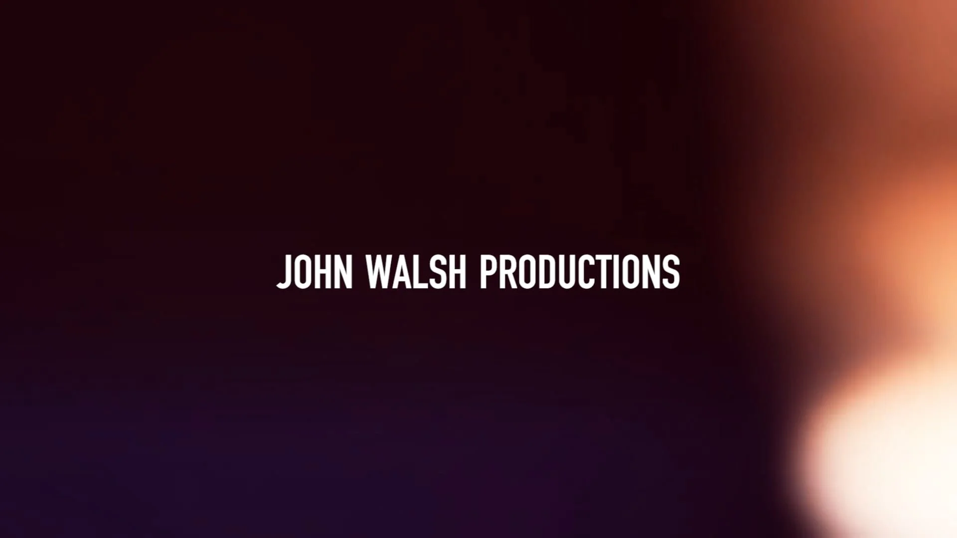 John Walsh Productions | 2024 Reel