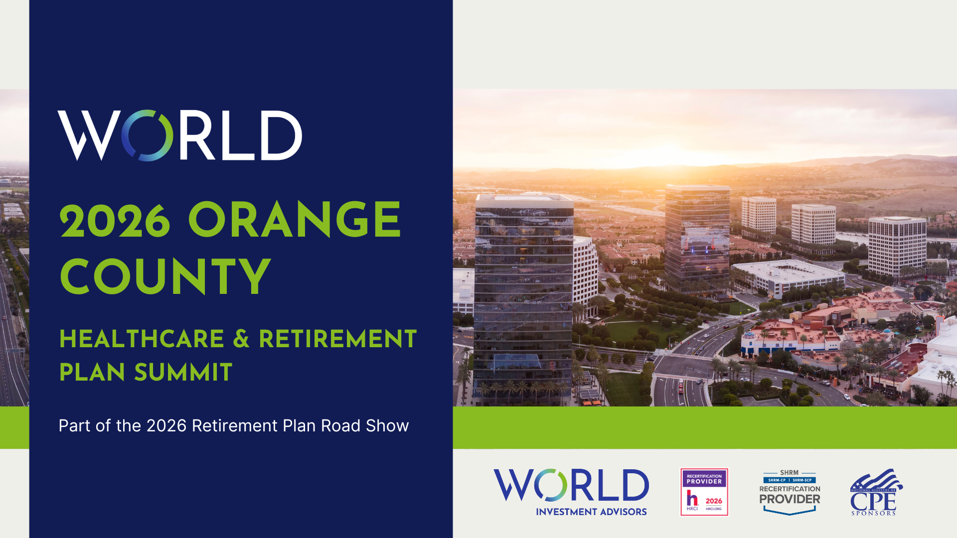 2026 Orange County Healthcare &amp; Retirement Plan Summit