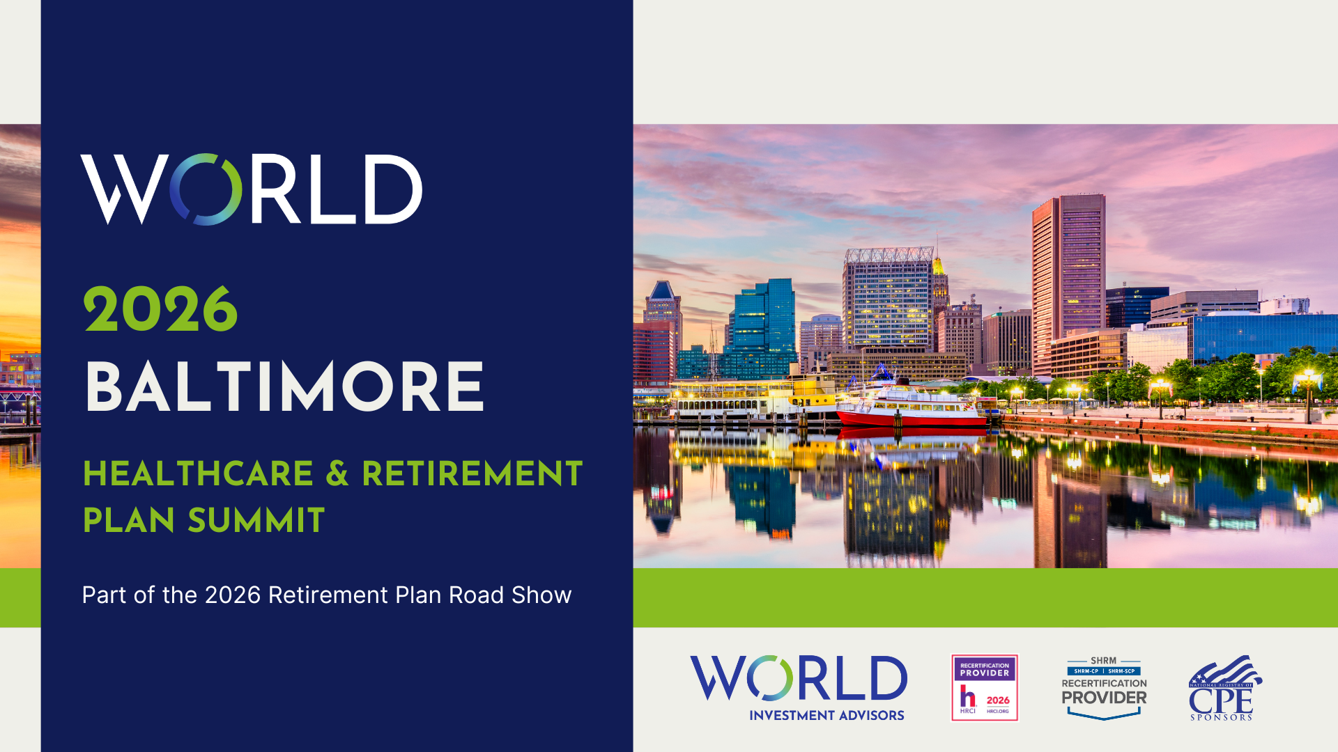 2026 Baltimore Healthcare &amp; Retirement Plan Summit