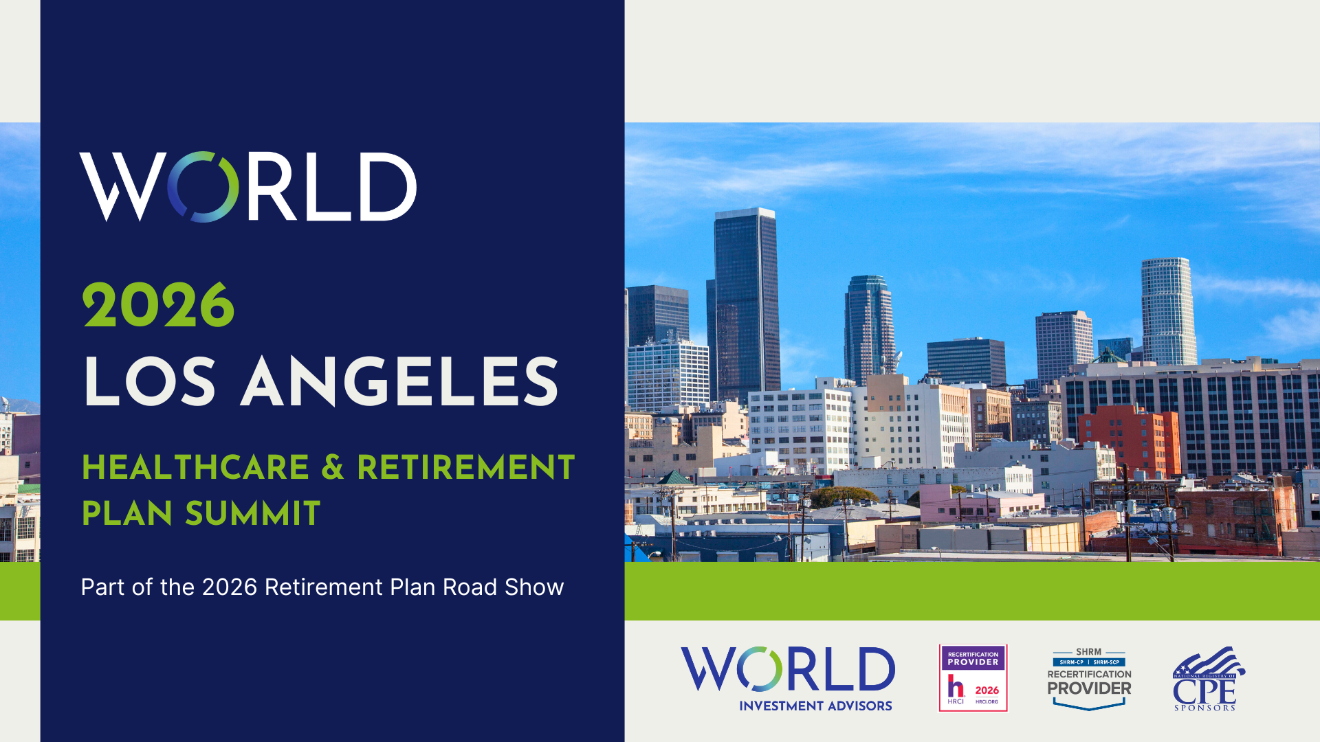 2026 Los Angeles Healthcare &amp; Retirement Plan Summit