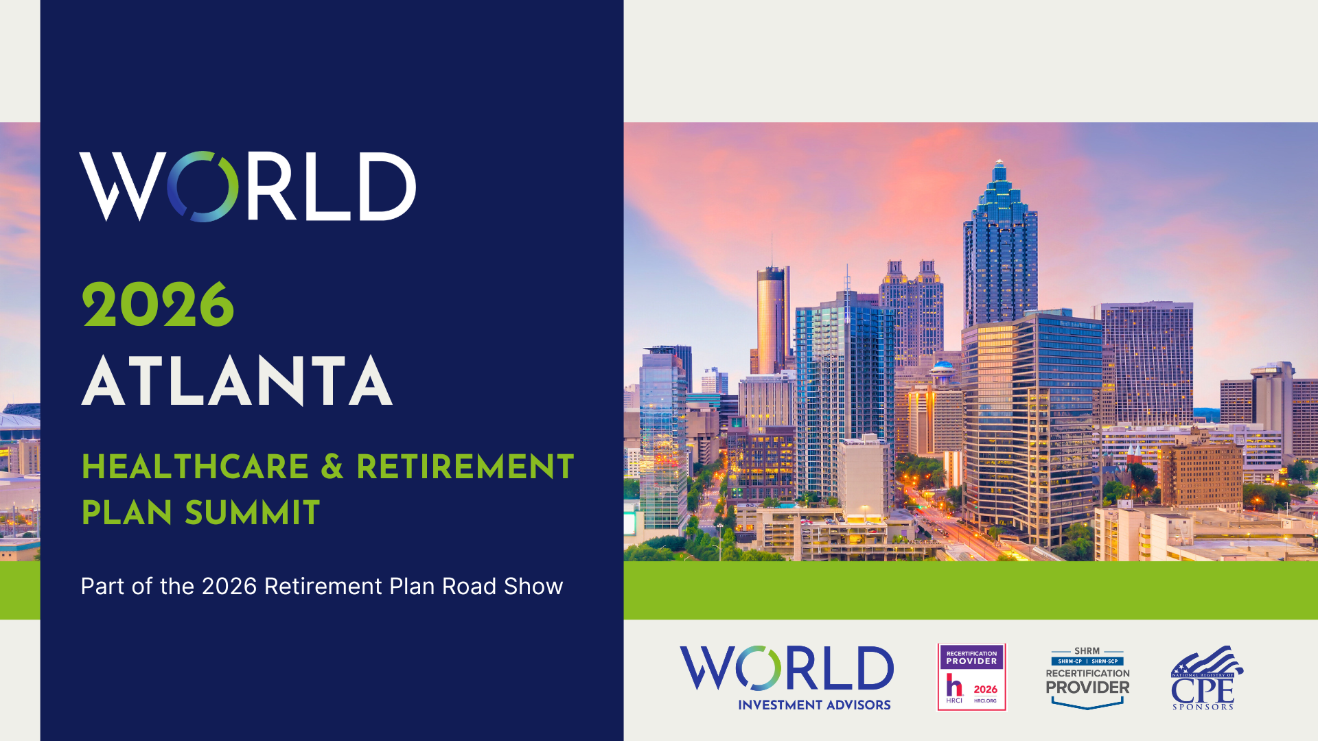 2026 Atlanta Healthcare &amp; Retirement Plan Summit