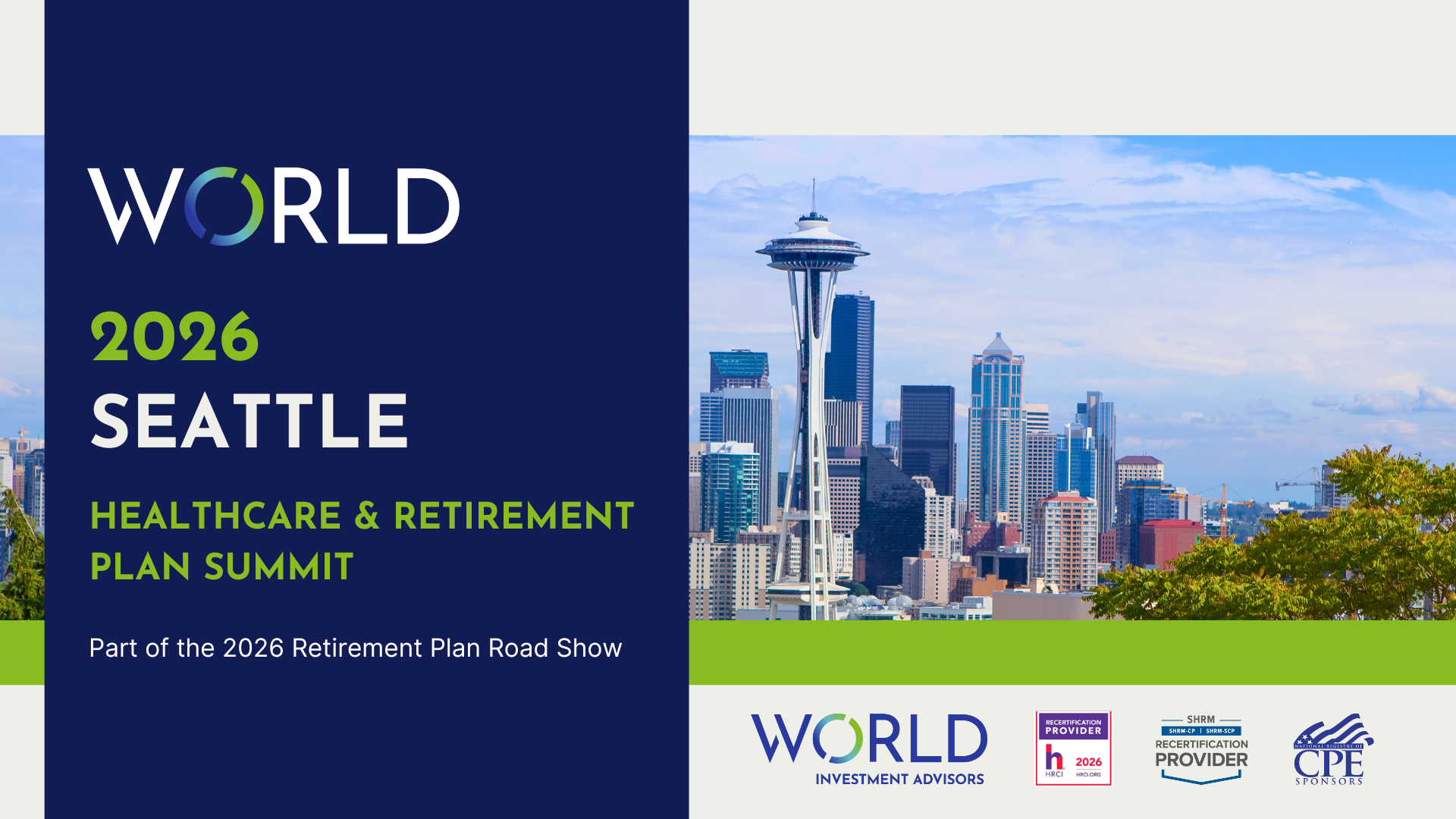 2026 Seattle Healthcare &amp; Retirement Plan Summit