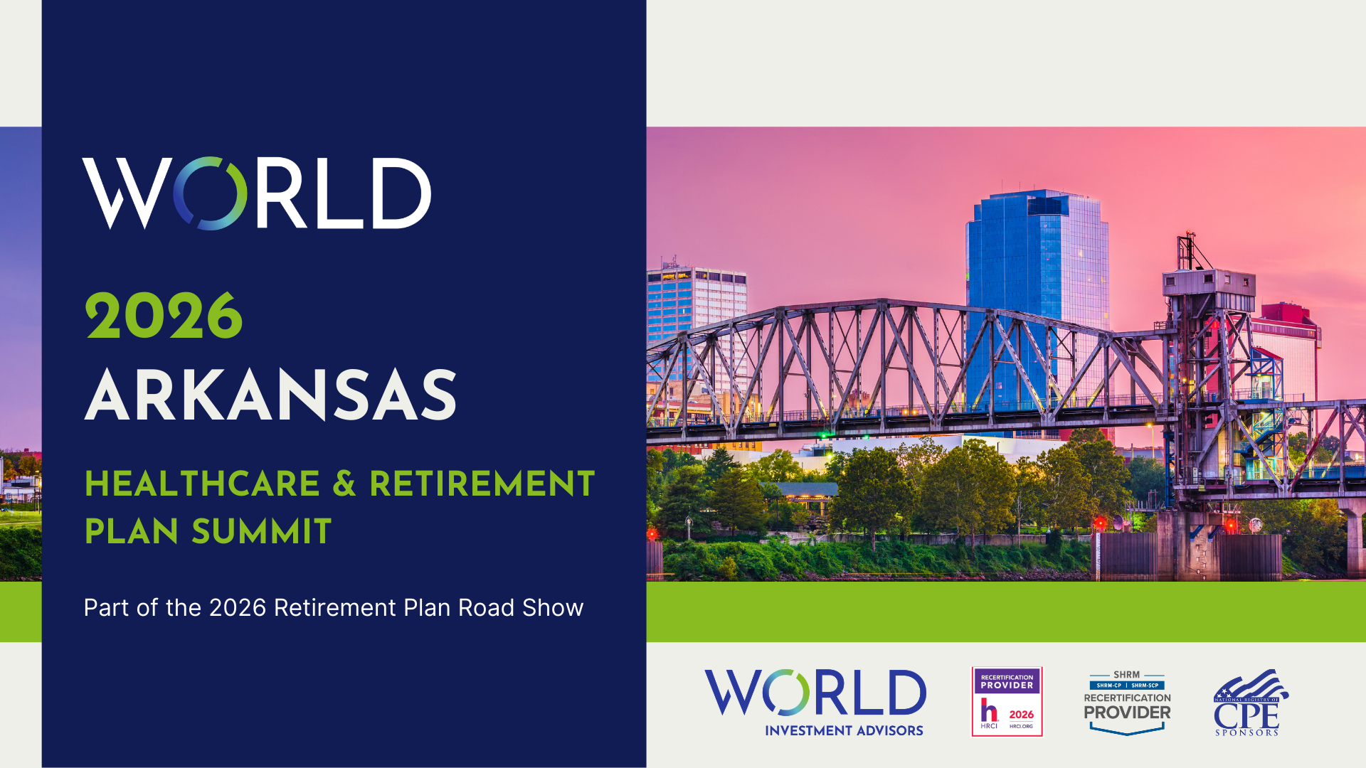 2026 Arkansas Healthcare &amp; Retirement Plan Summit