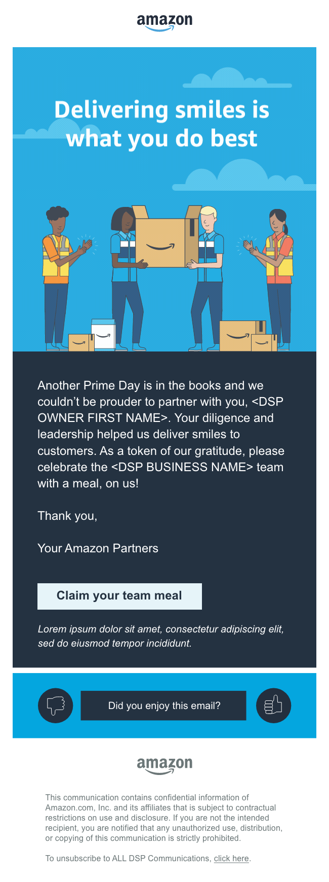 Amazon: Emails