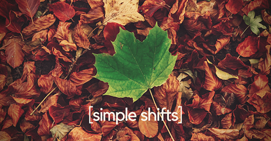 Simple Shifts | Words From Kate