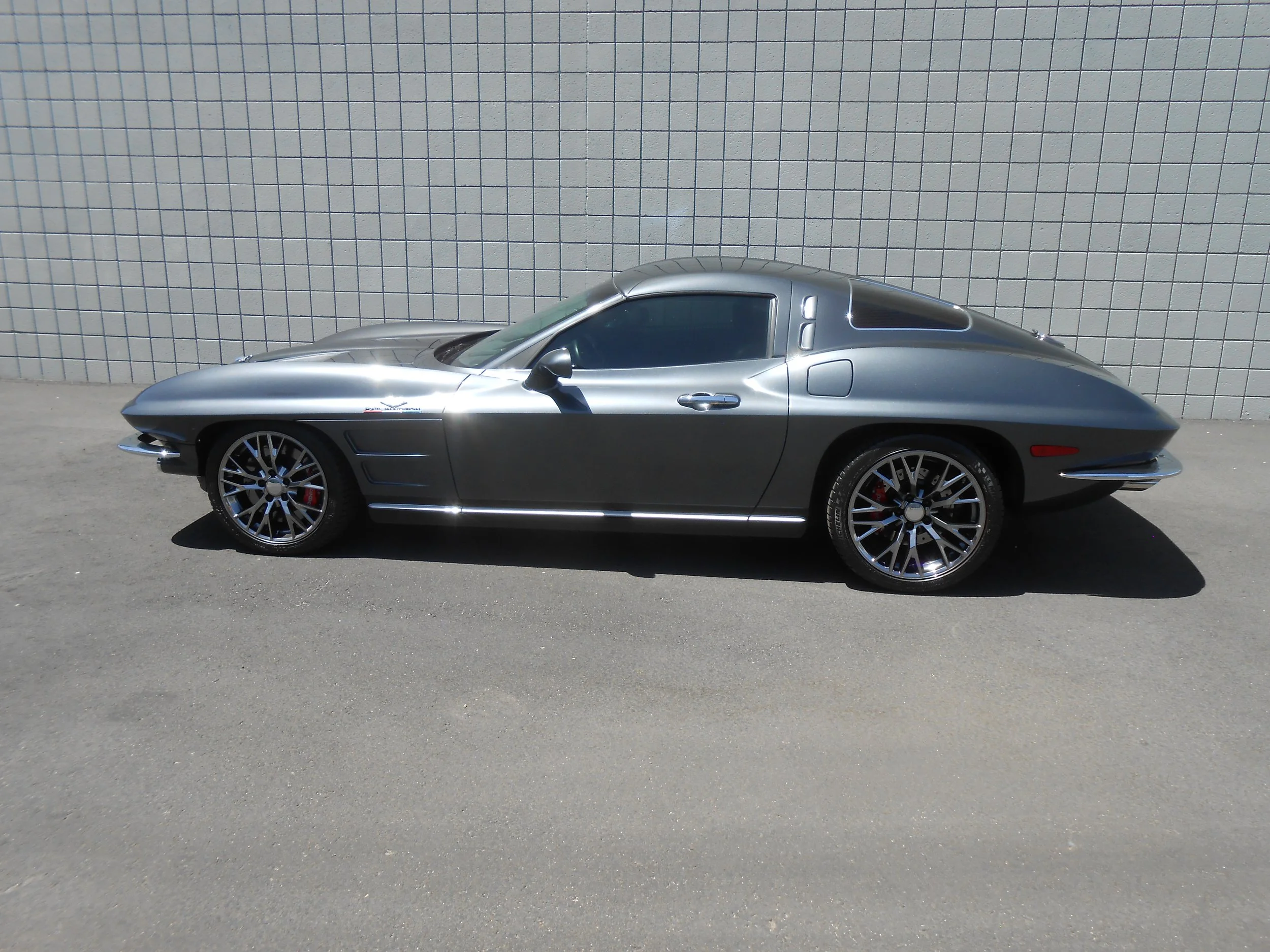 1963 Metallic Shady Grey Retrovette Coupe