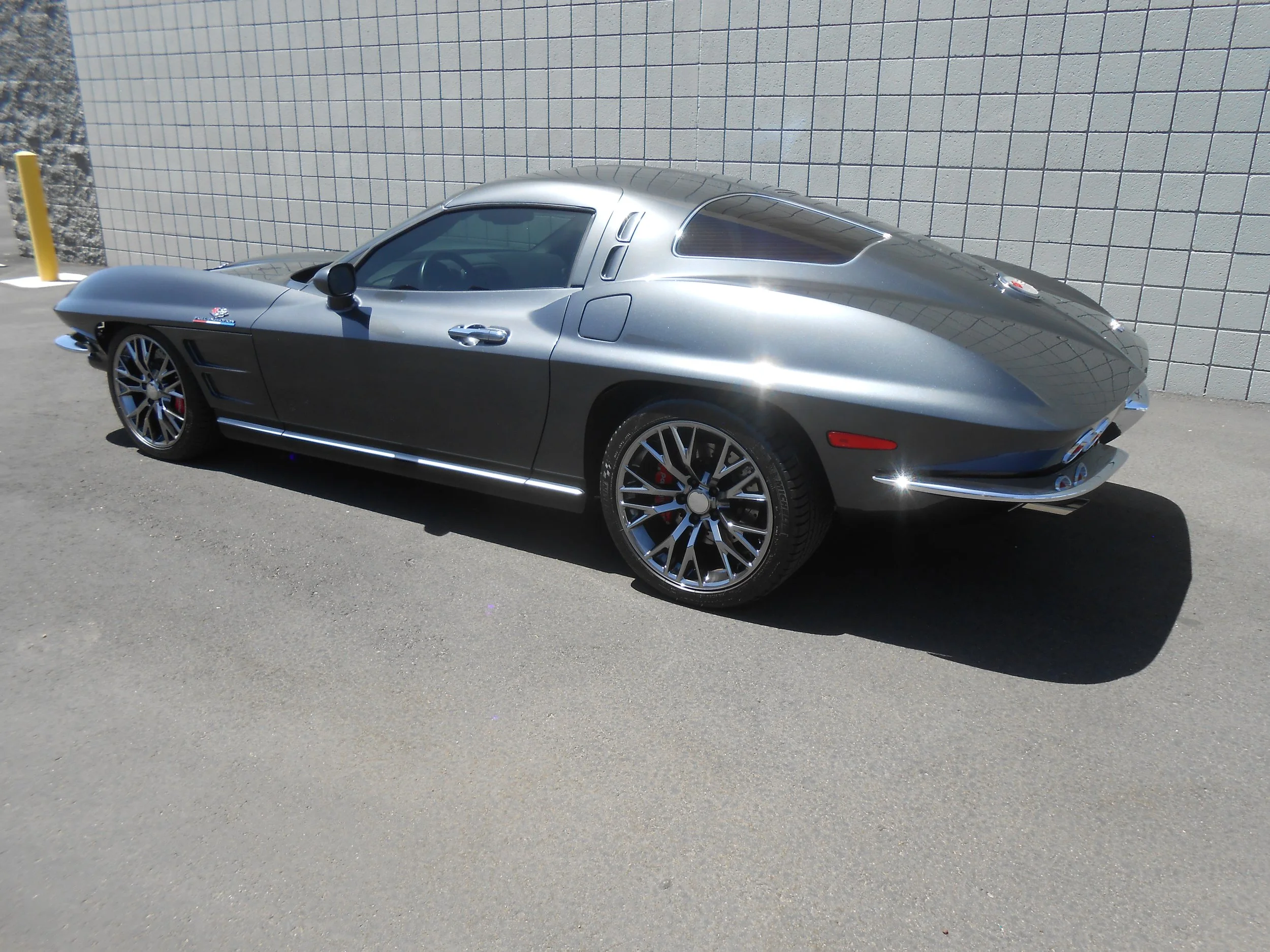 1963 Metallic Shady Grey Retrovette Coupe