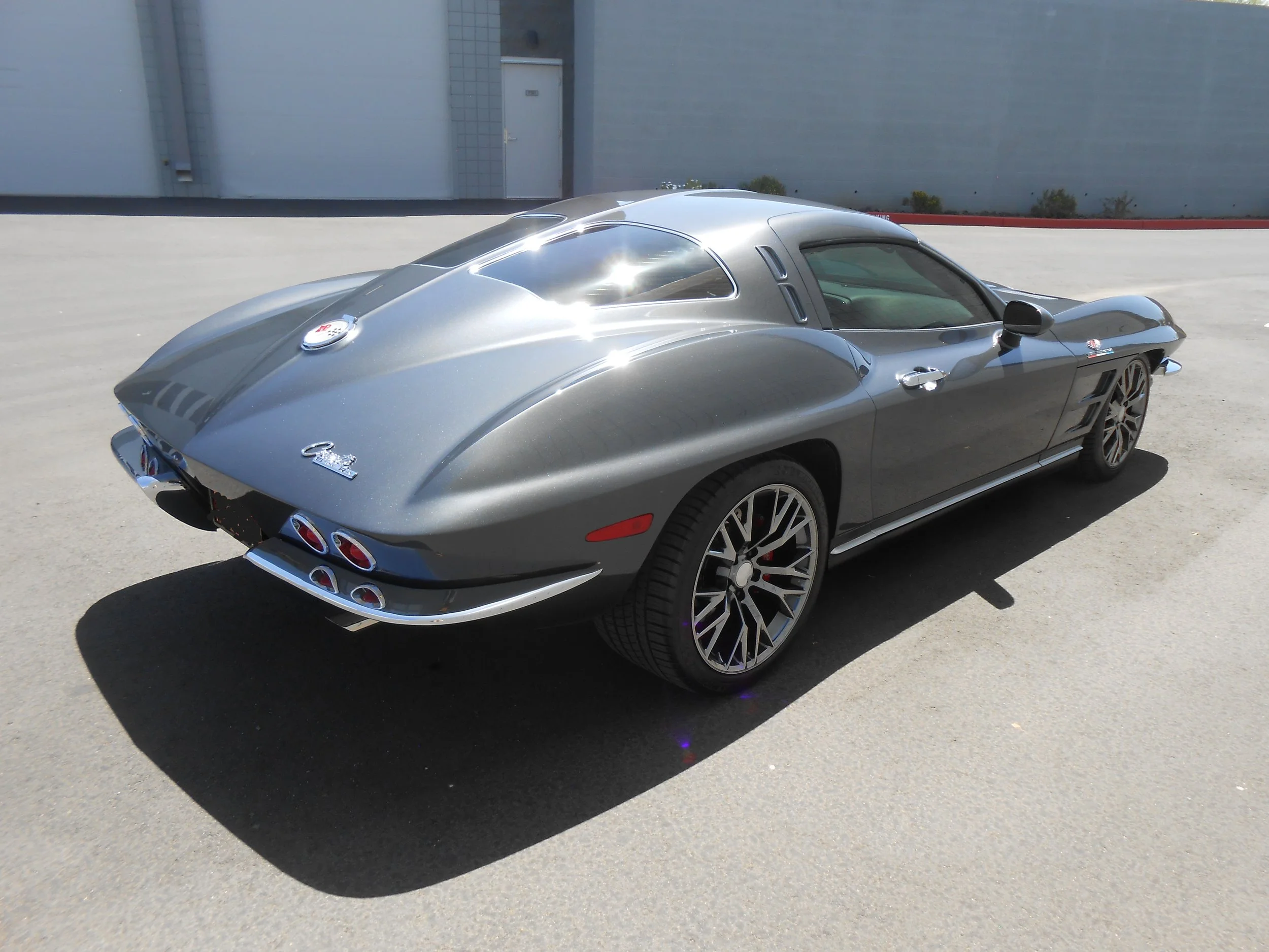 1963 Metallic Shady Grey Retrovette Coupe