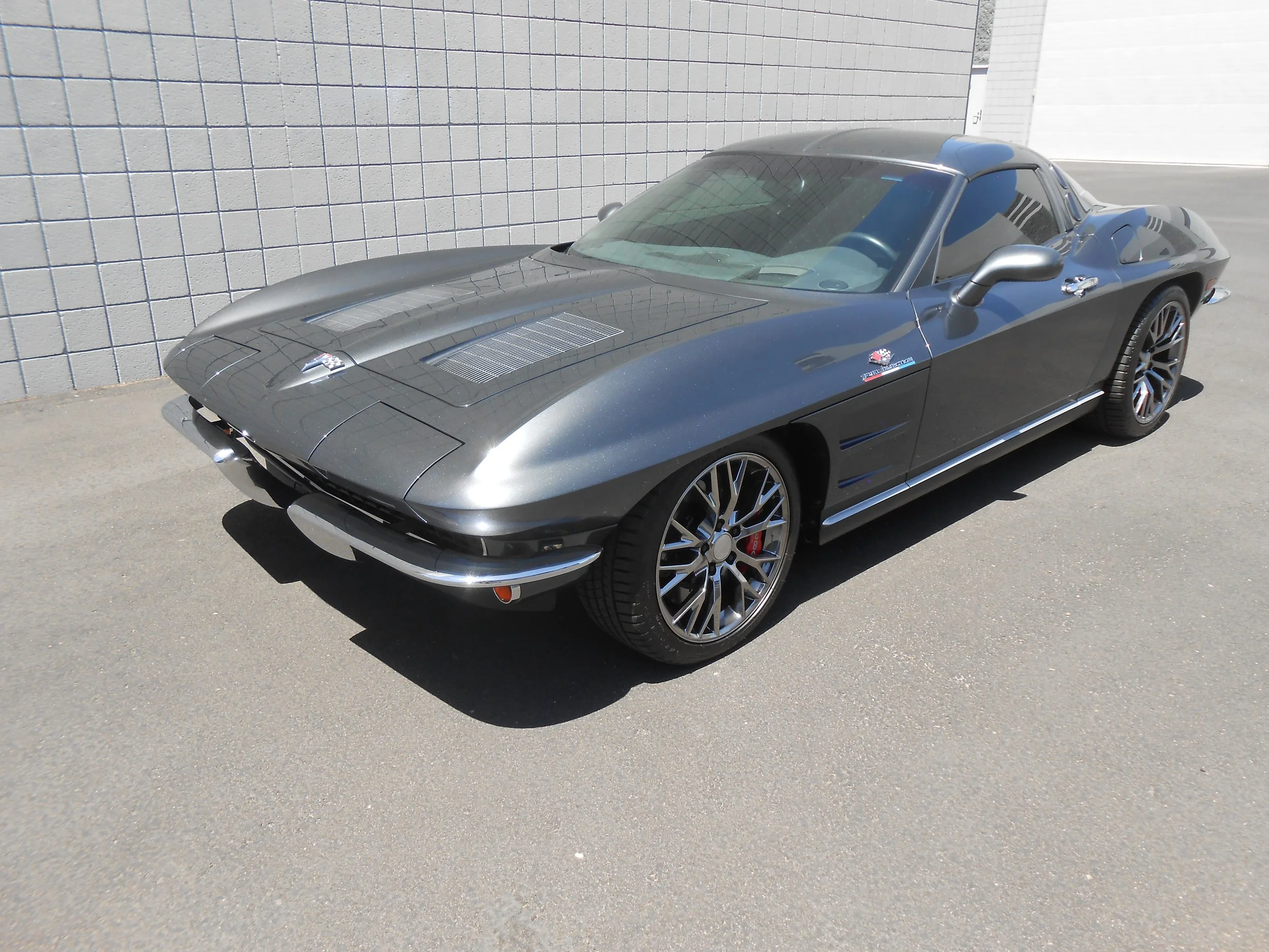 1963 Metallic Shady Grey Retrovette Coupe