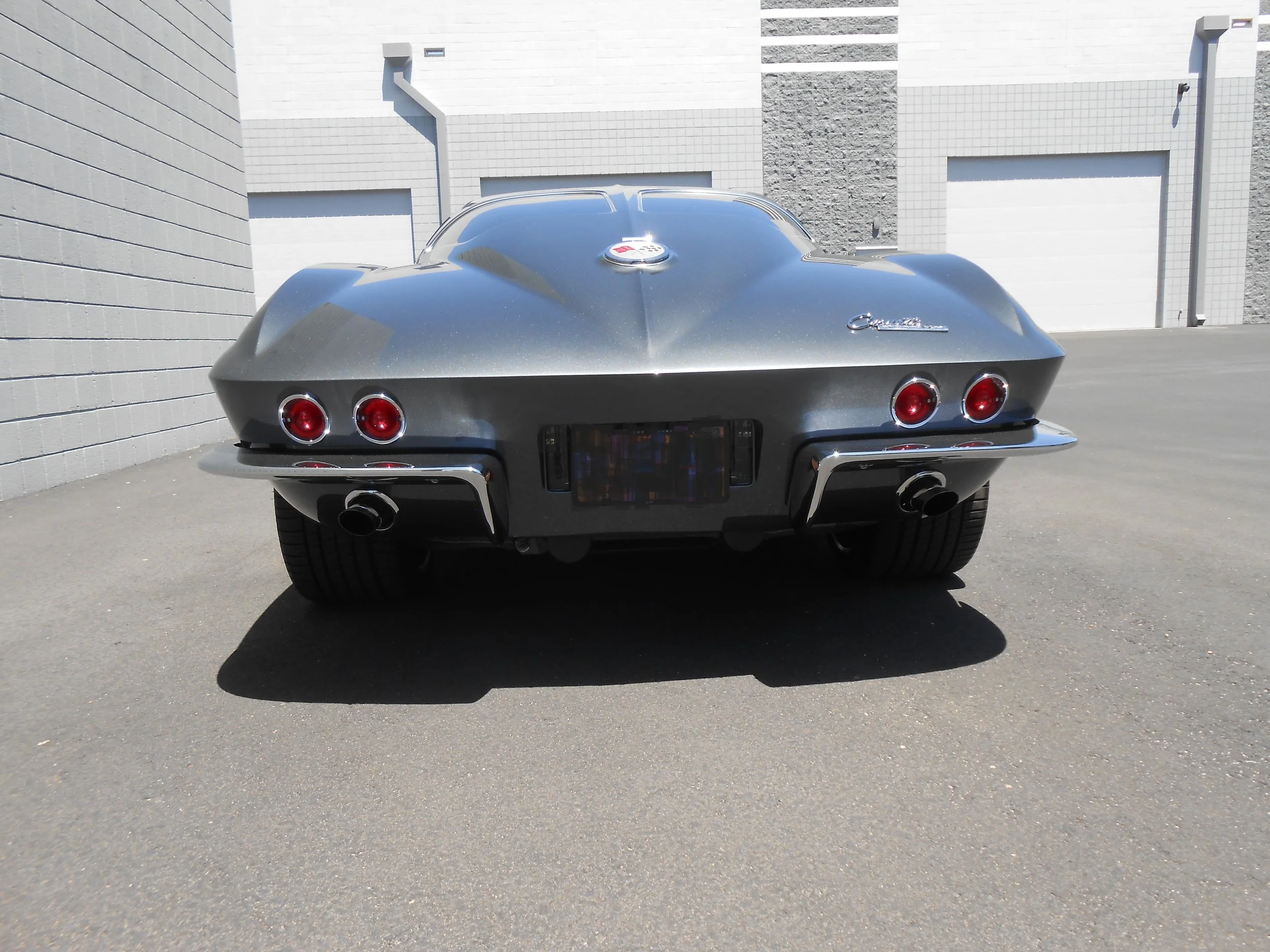 1963 Metallic Shady Grey Retrovette Coupe