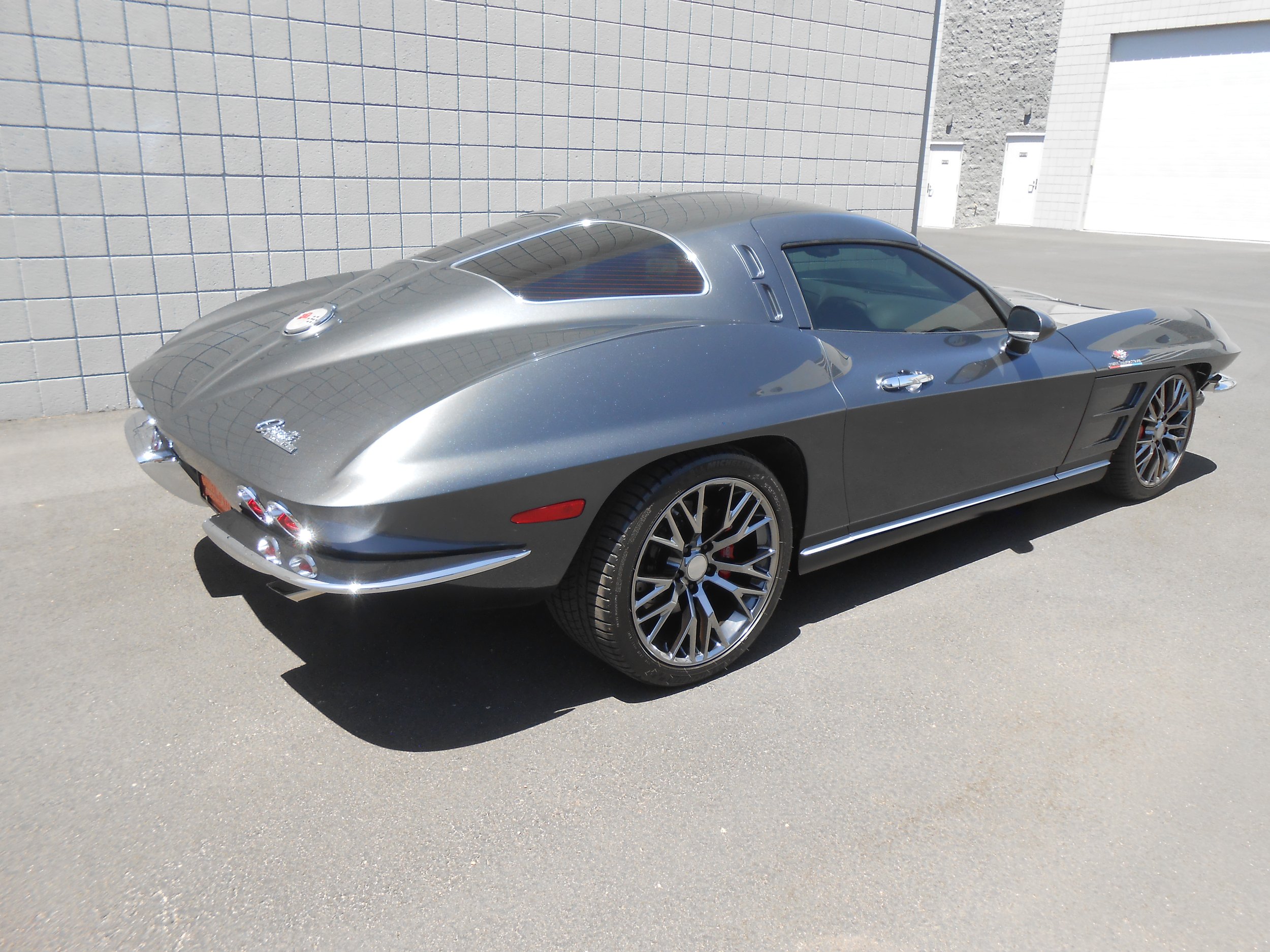 1963 Metallic Shady Grey Retrovette Coupe
