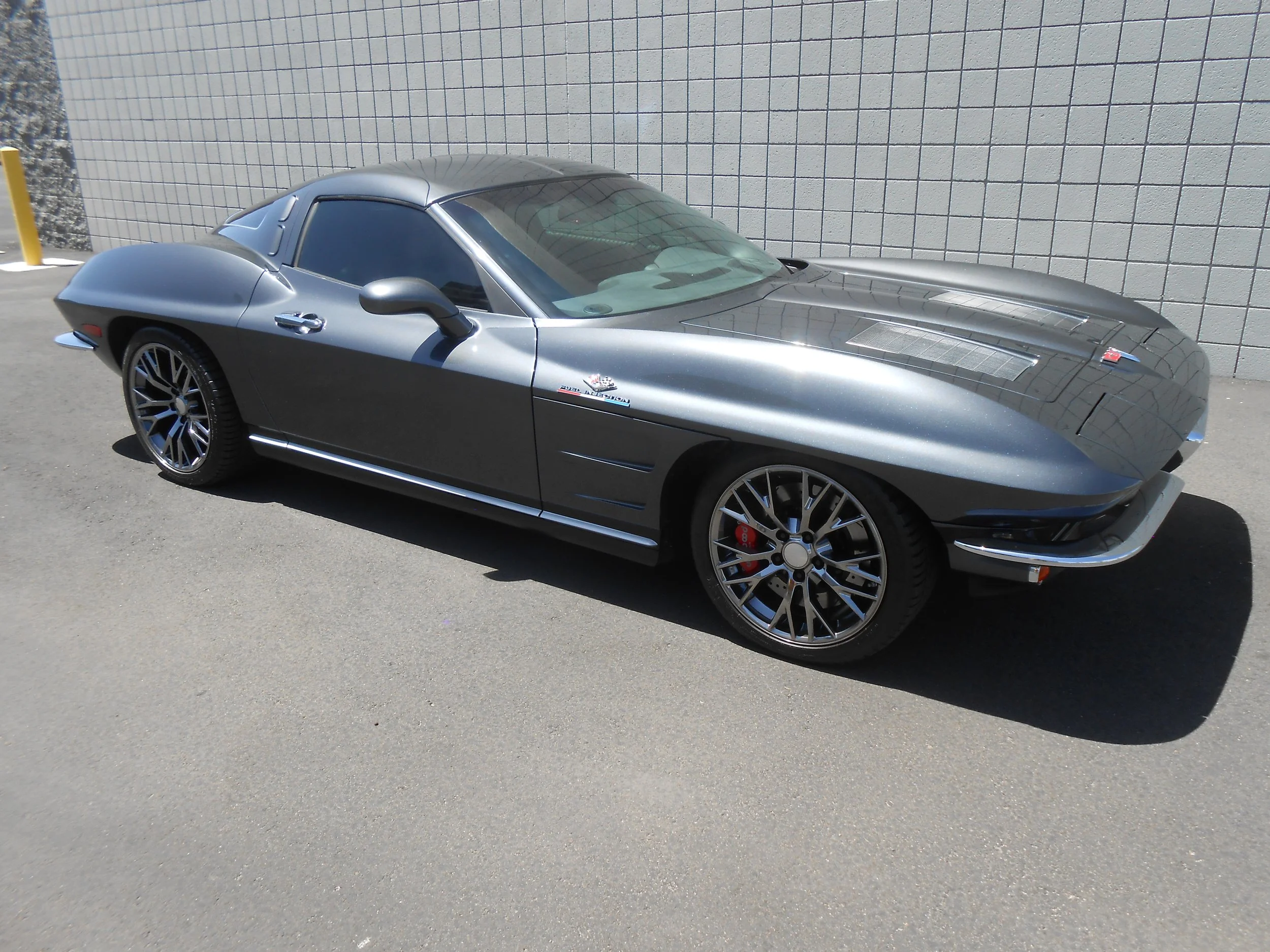 1963 Metallic Shady Grey Retrovette Coupe