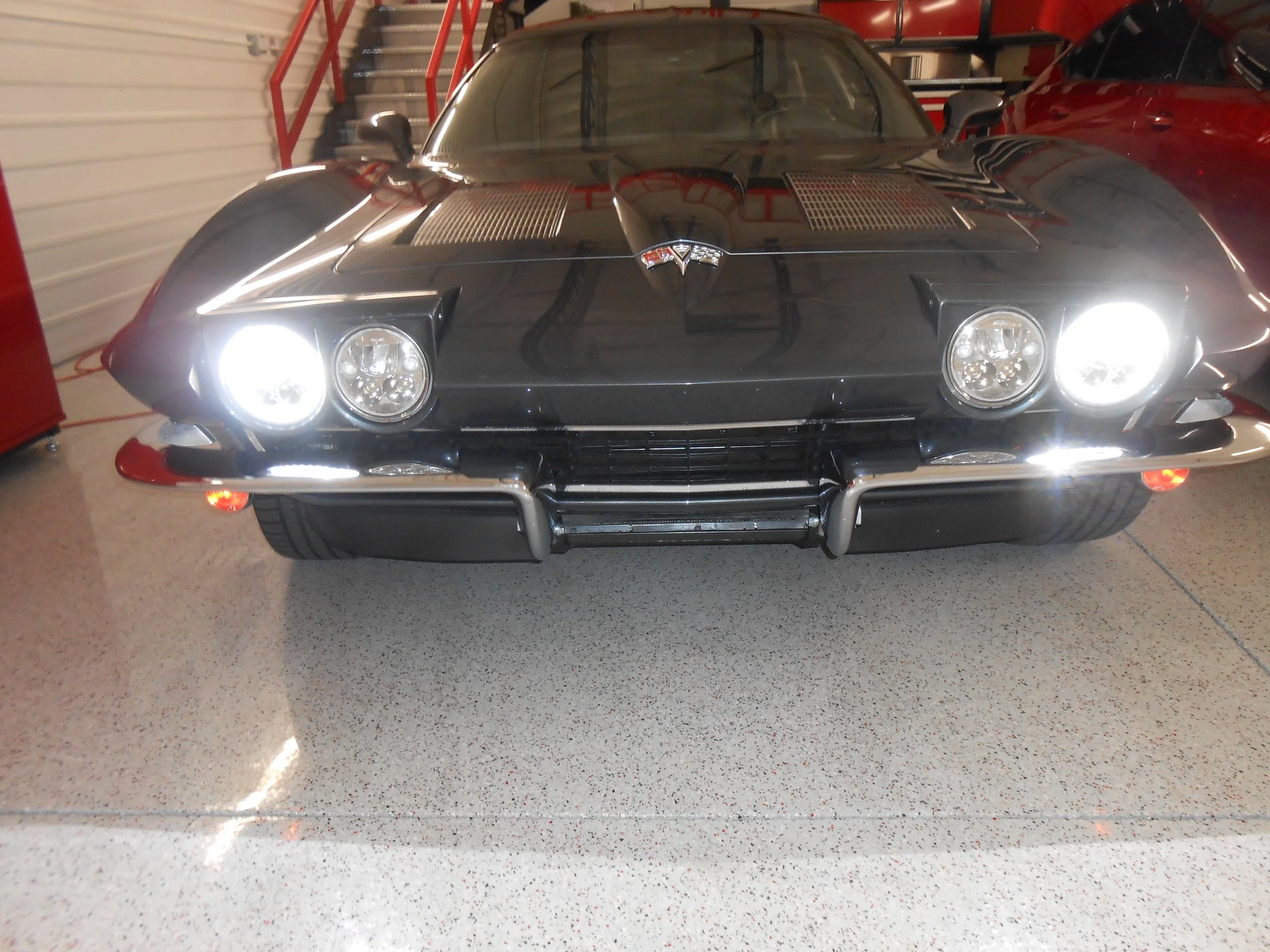 1963 Metallic Shady Grey Retrovette Coupe