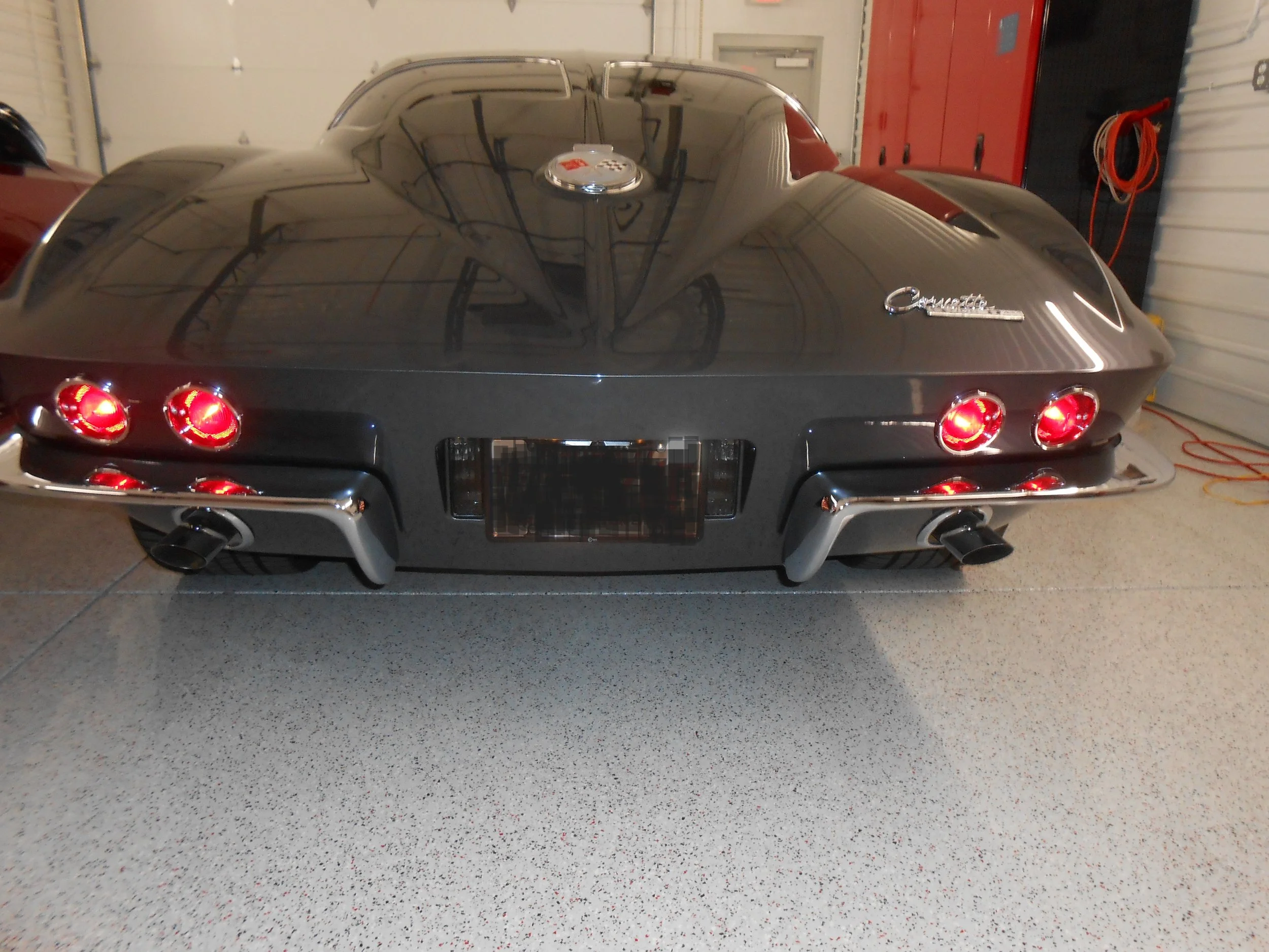 1963 Metallic Shady Grey Retrovette Coupe