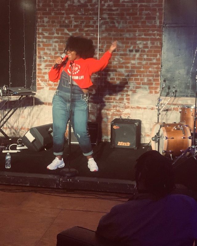 Couldn&rsquo;t see shit but I know y&rsquo;all was jammin. #thekultureshowcase @freeradikalentllc .... let&rsquo;s do it agaaaaaaiiiin!!!