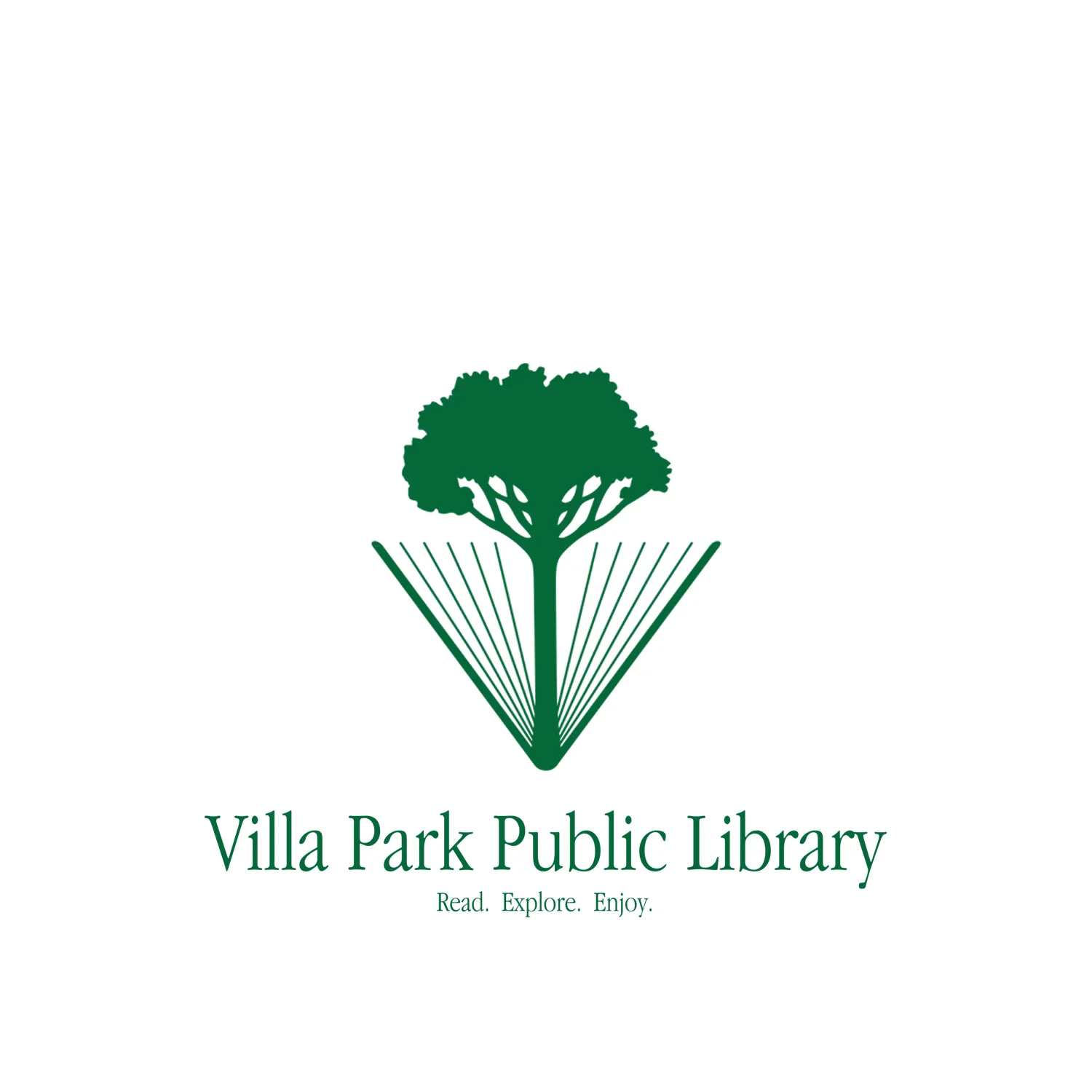 Logo for an Illinois public library