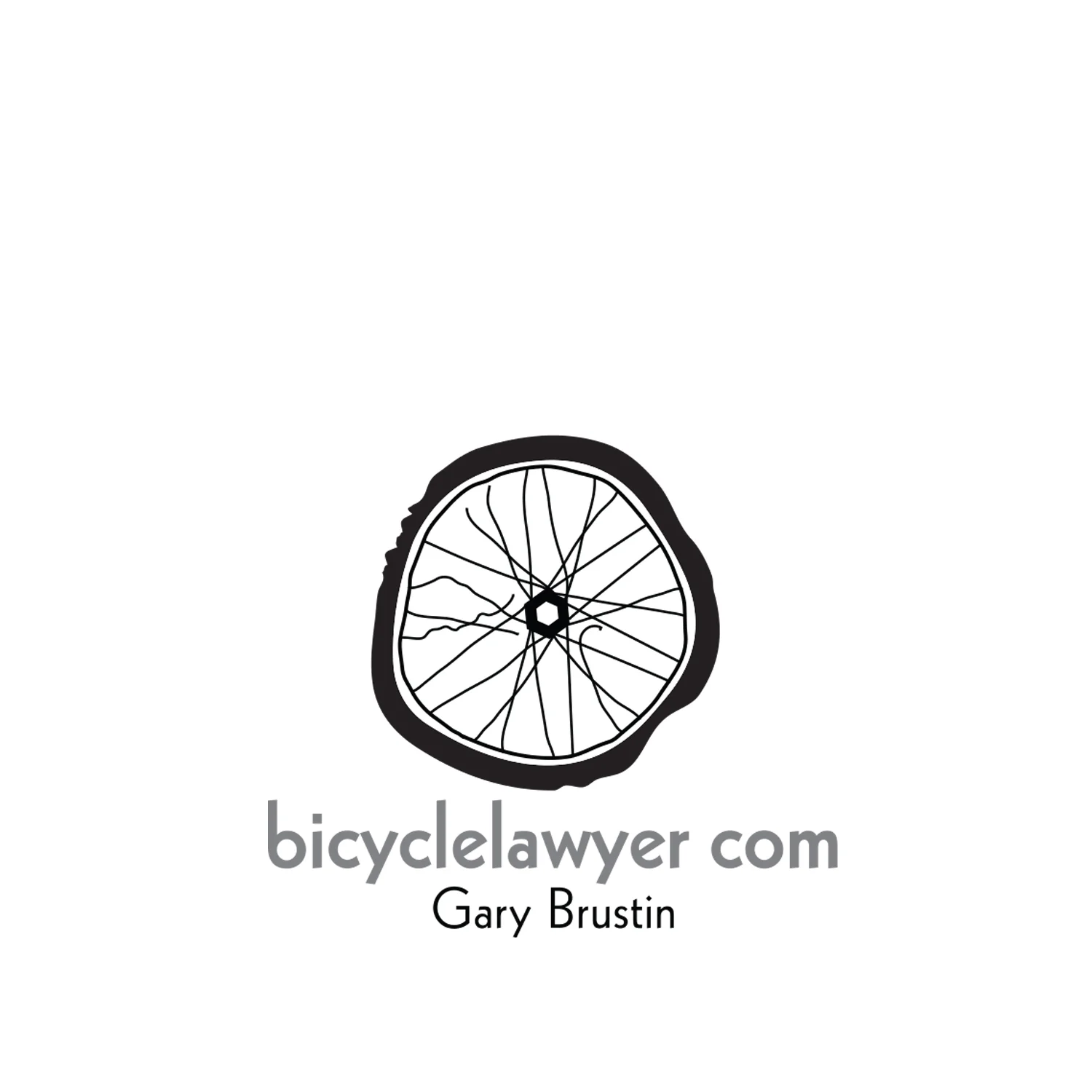 Logo for a lawyer who specializes in bicycle accidents