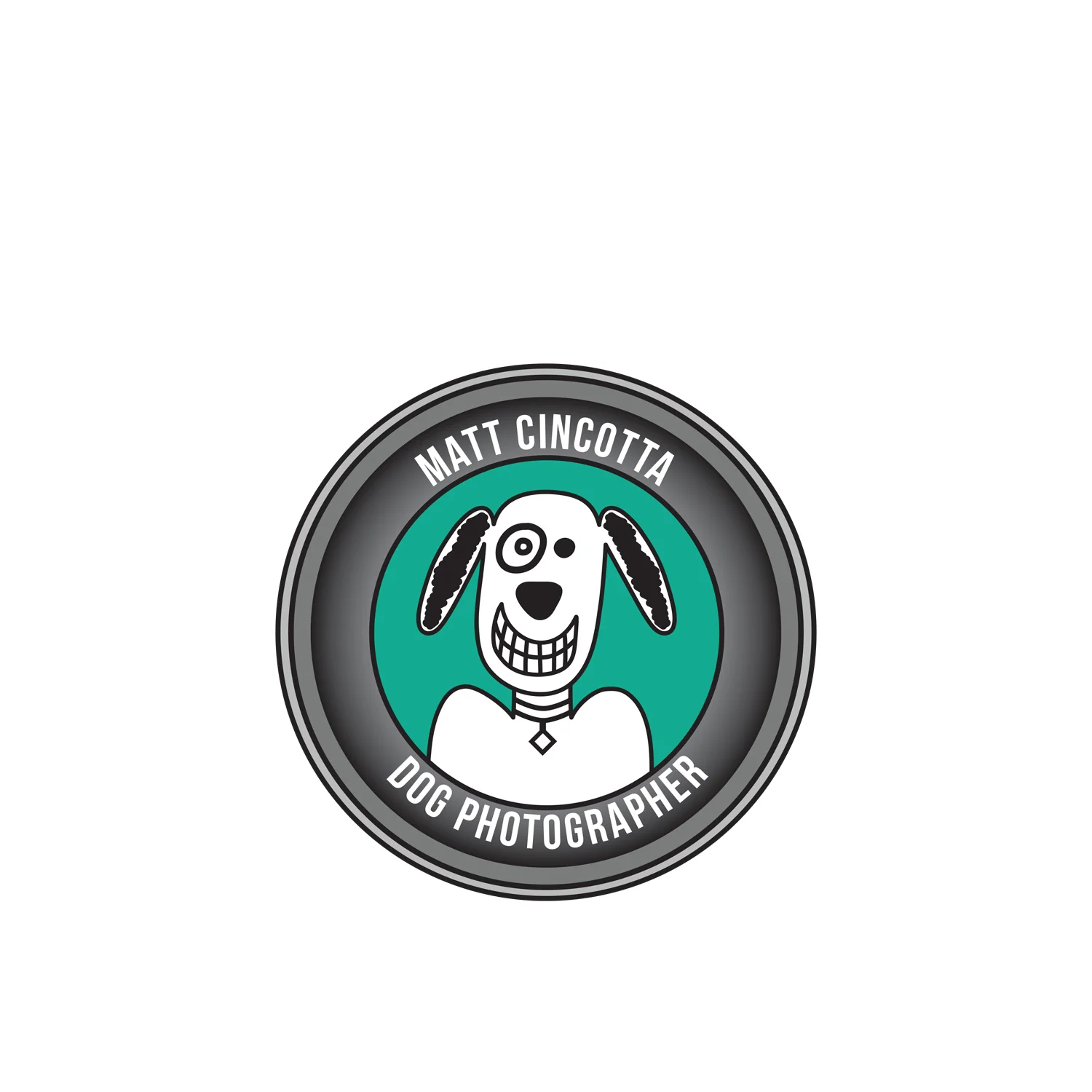 Logo for a photographer of dogs